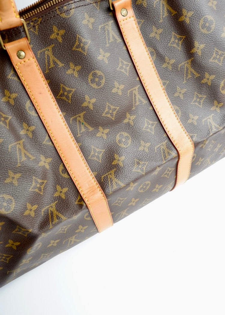 Sac Louis Vuitton Keepall 50 Monogram Authentique d'occasion