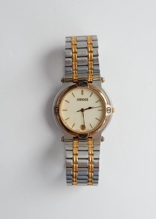 Authentic Preowned Vintage Gucci Two Tone Watch