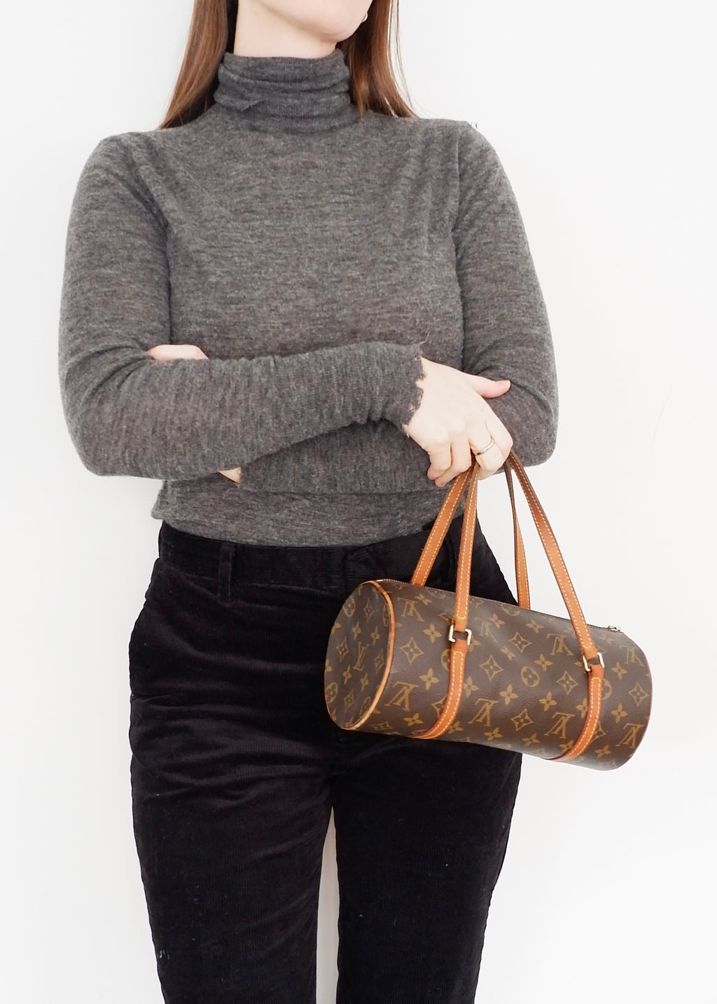 Sac Louis Vuitton Monogram Papillon 26 vintage authentique d'occasion