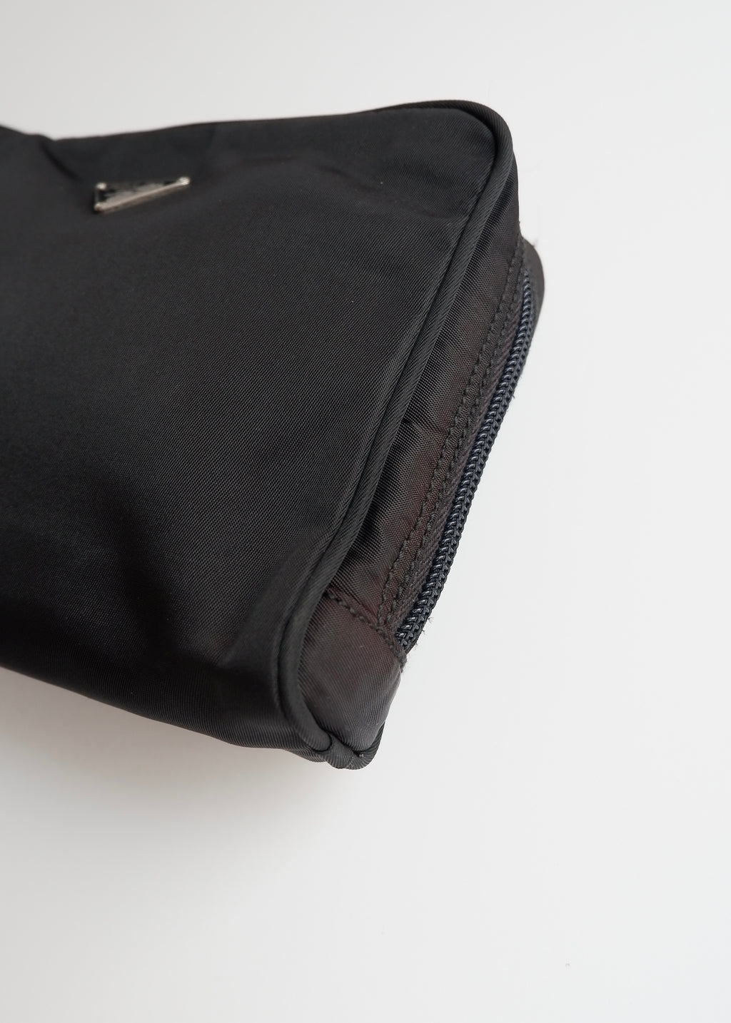 Authentic Preowned Prada Black Nylon Pouch