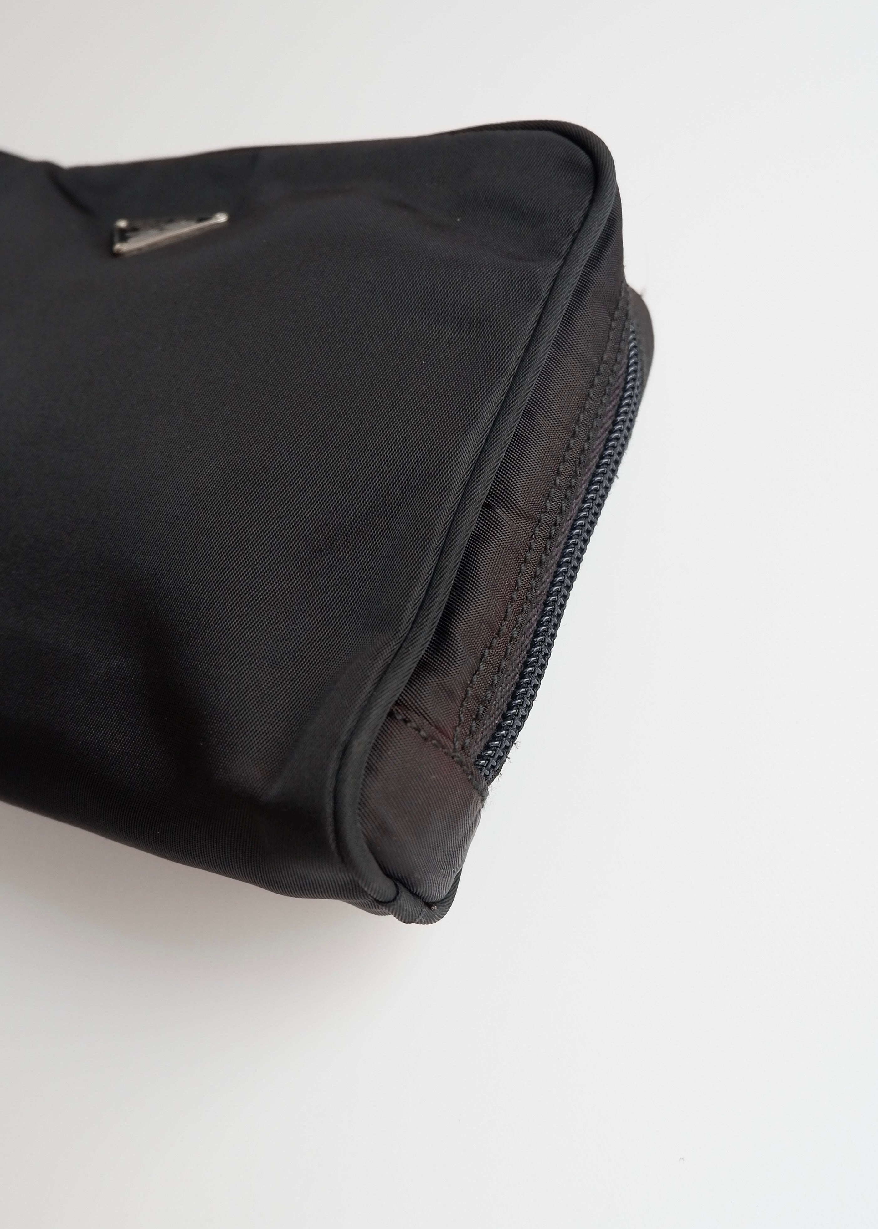 Authentic Preowned Prada Black Nylon Pouch
