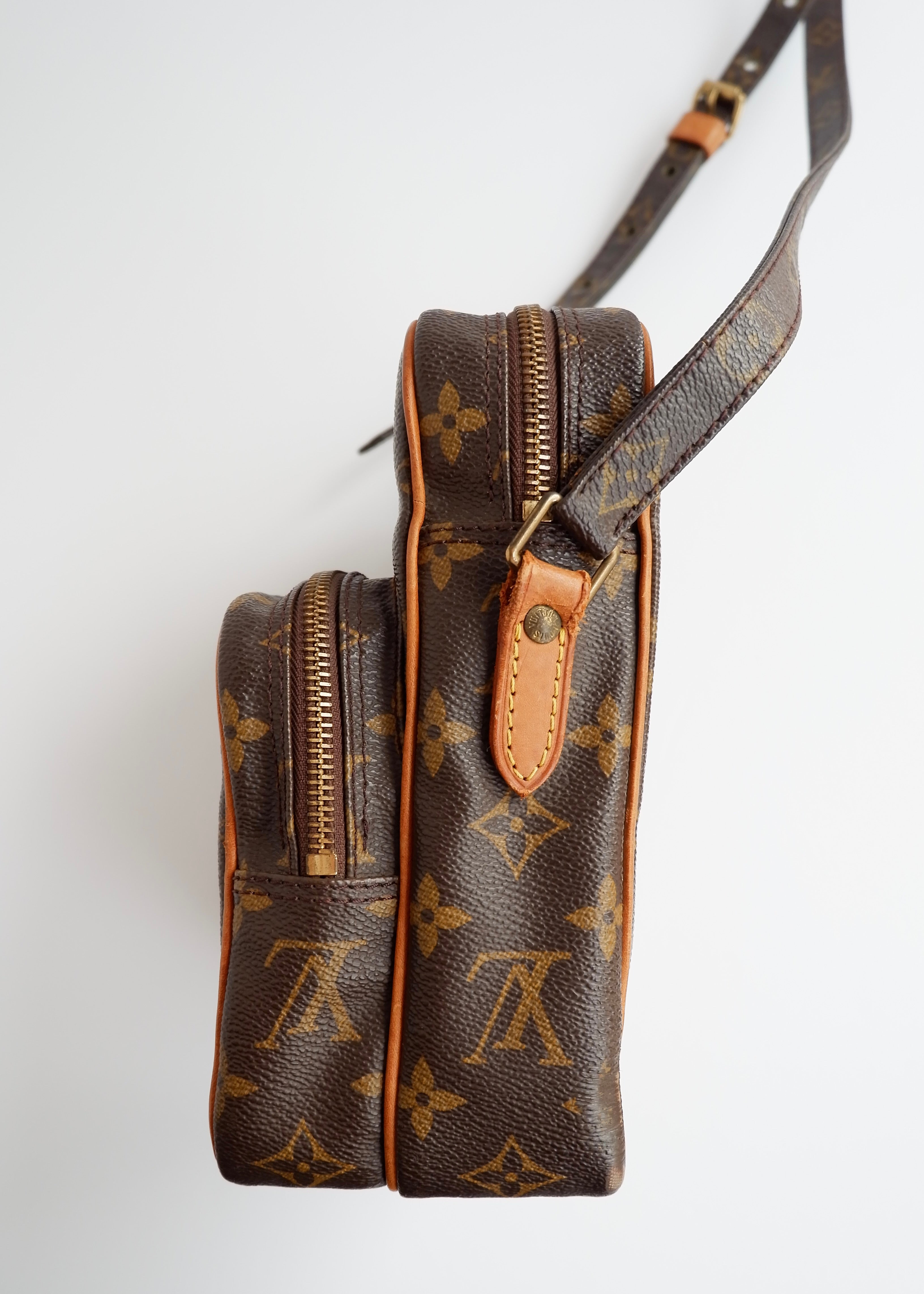 Sac bandoulière Louis Vuitton Monogram Amazone d'occasion authentique