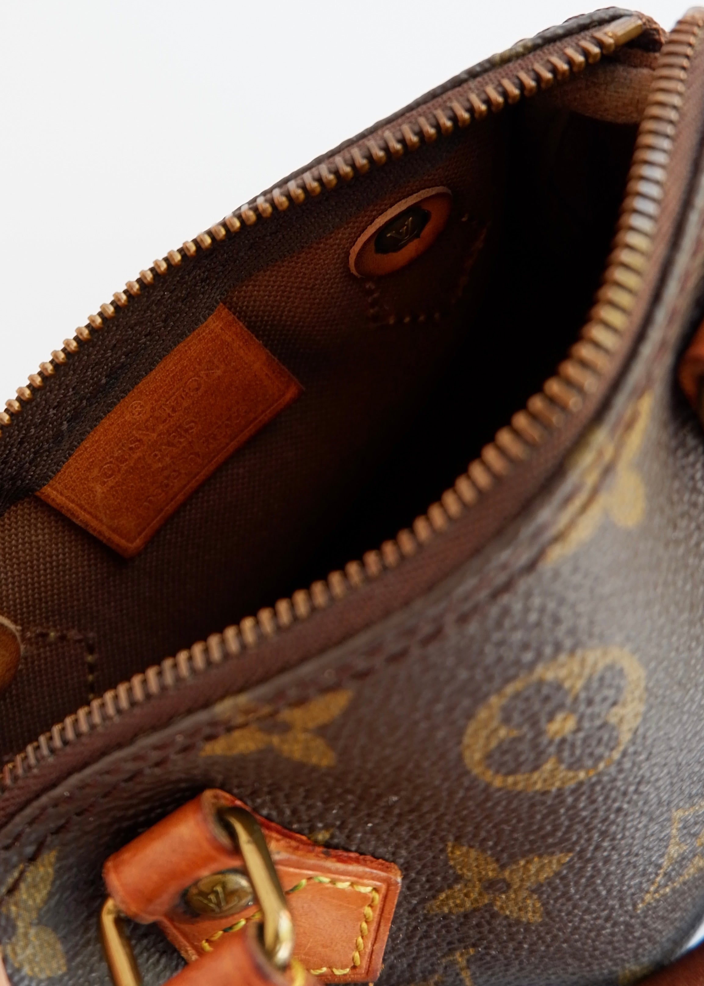 Authentic Preowned Vintage Louis Vuitton Nano Speedy Bag