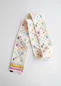 Authentic Preowned Louis Vuitton Monogram Multicolored Takashi Murakami Silk Scarf