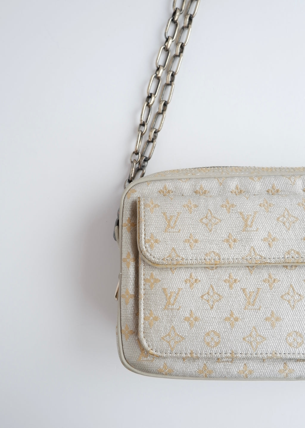 Authentic Preowned Louis Vuitton Mini Lin Shine Mckenna Shoulder Bag