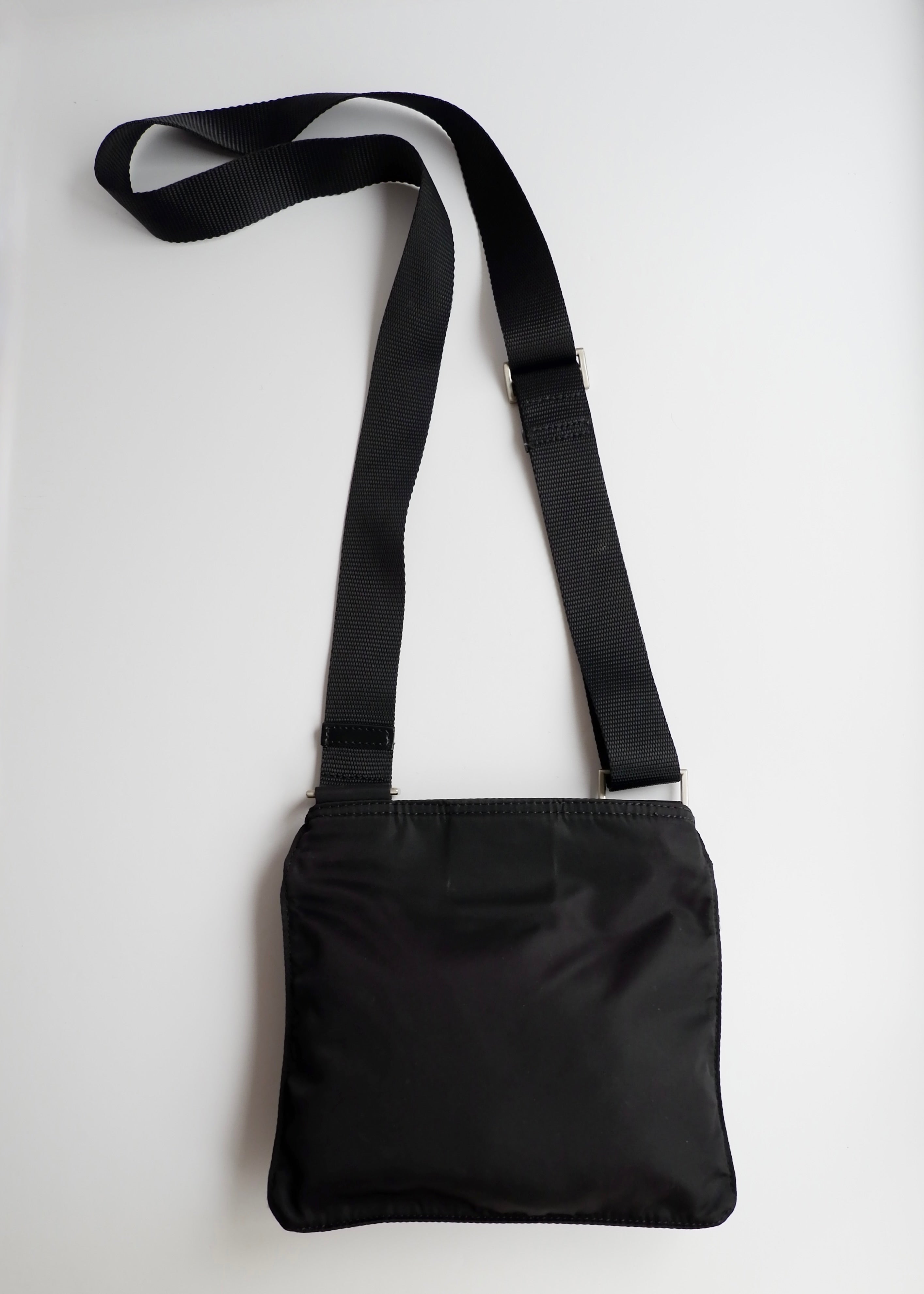 Authentic Preowned Prada Black Nylon Crossbody
