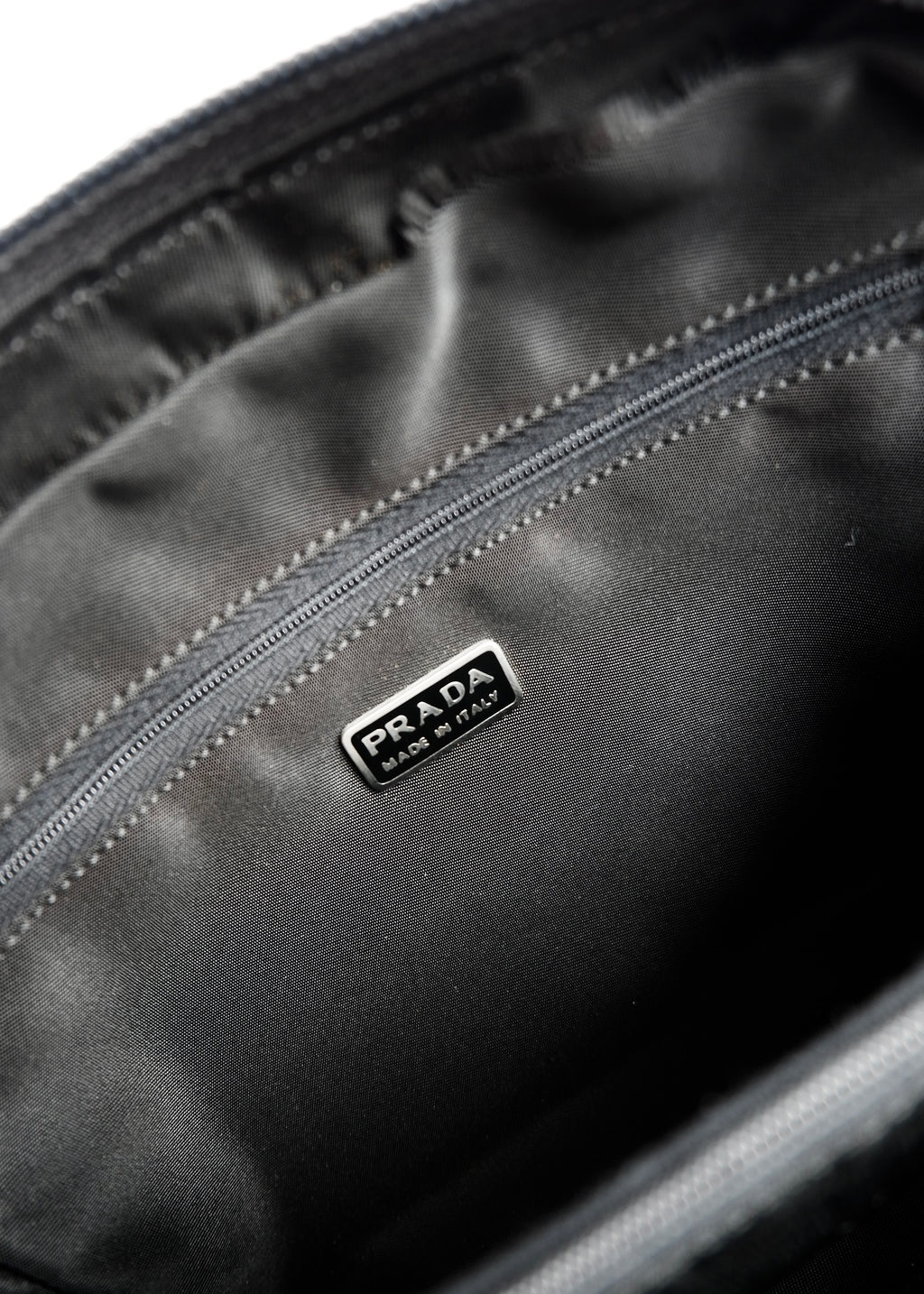 Authentic Preowned Prada Black Nylon Pouch