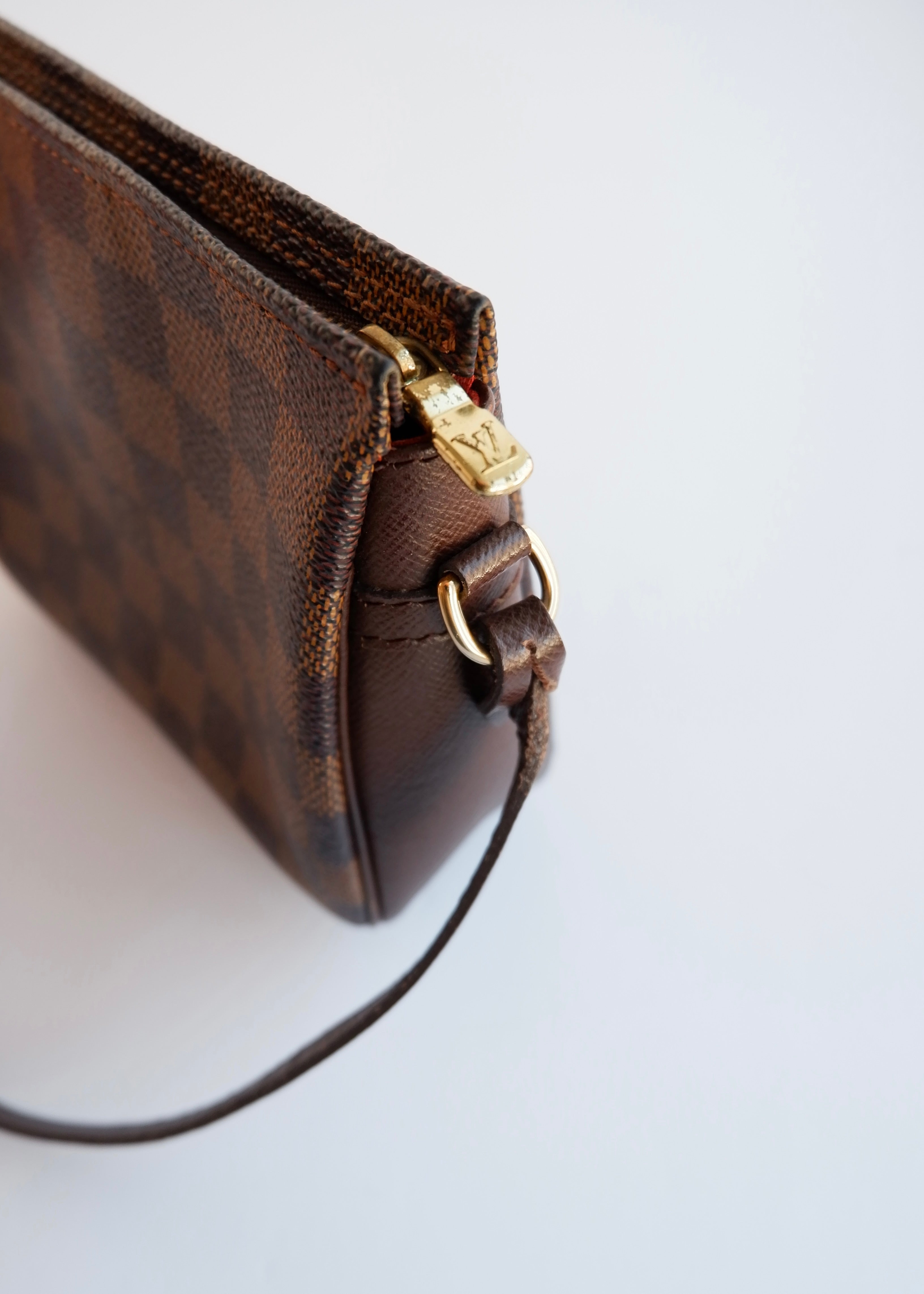 Authentic Preowned Louis Vuitton Damier Ebene Trousse Shoulder Bag