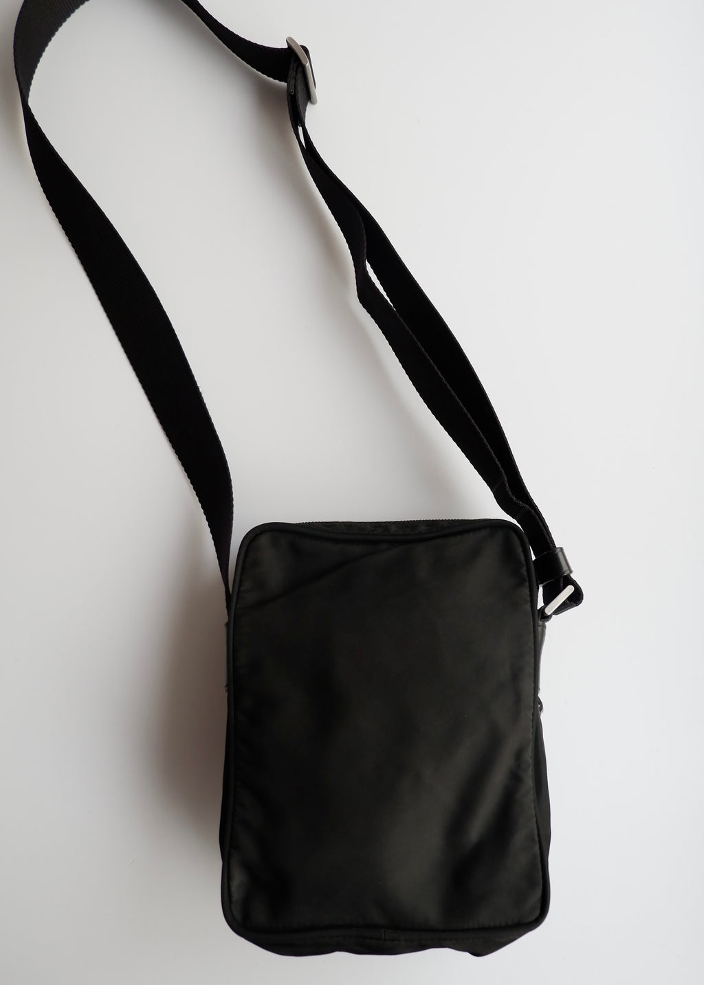 Authentic Preowned Prada Black Nylon Crossbody Bag