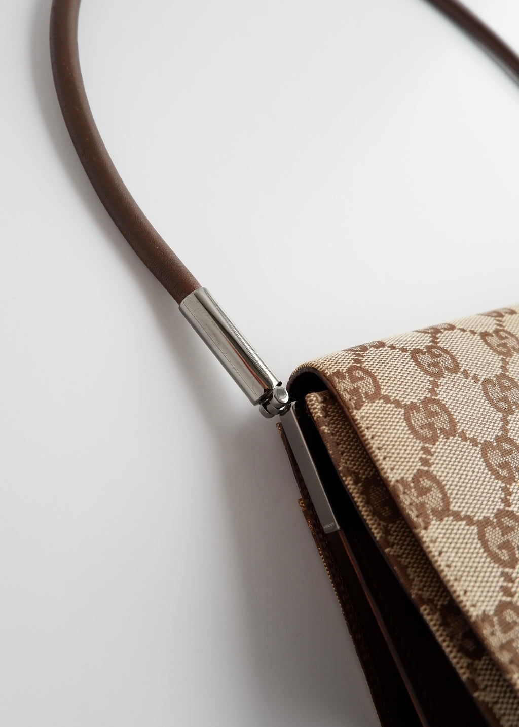 Authentic Preowned Gucci Brown GG Canvas Shoulder Bag