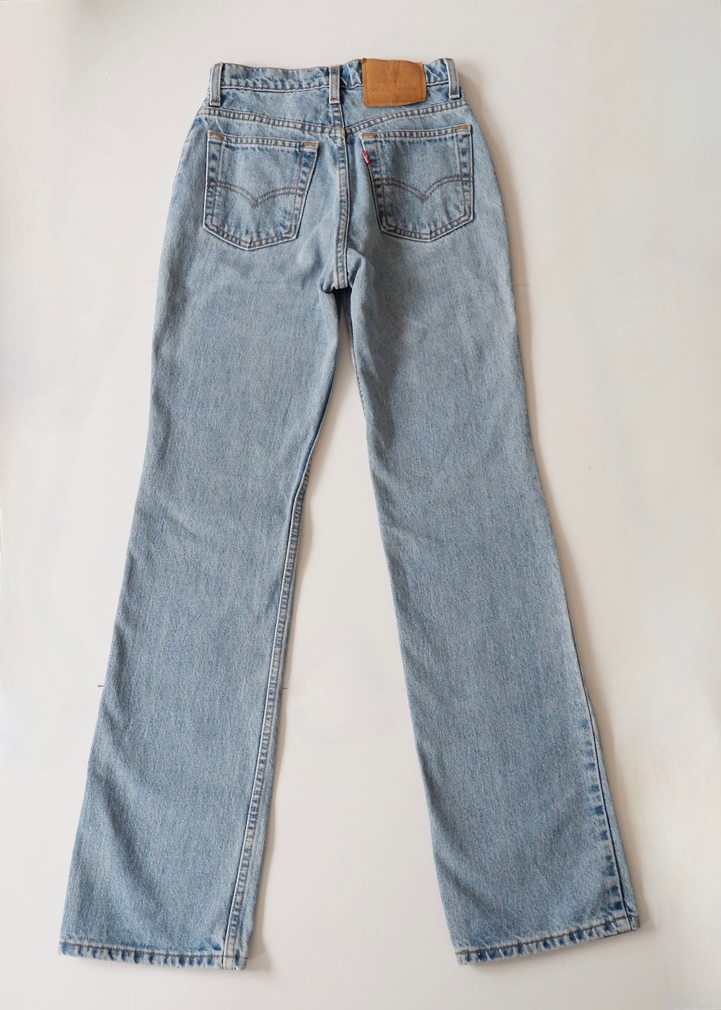 Levis Vintage 517 Boot Cut Medium Light Wash Jeans - 25