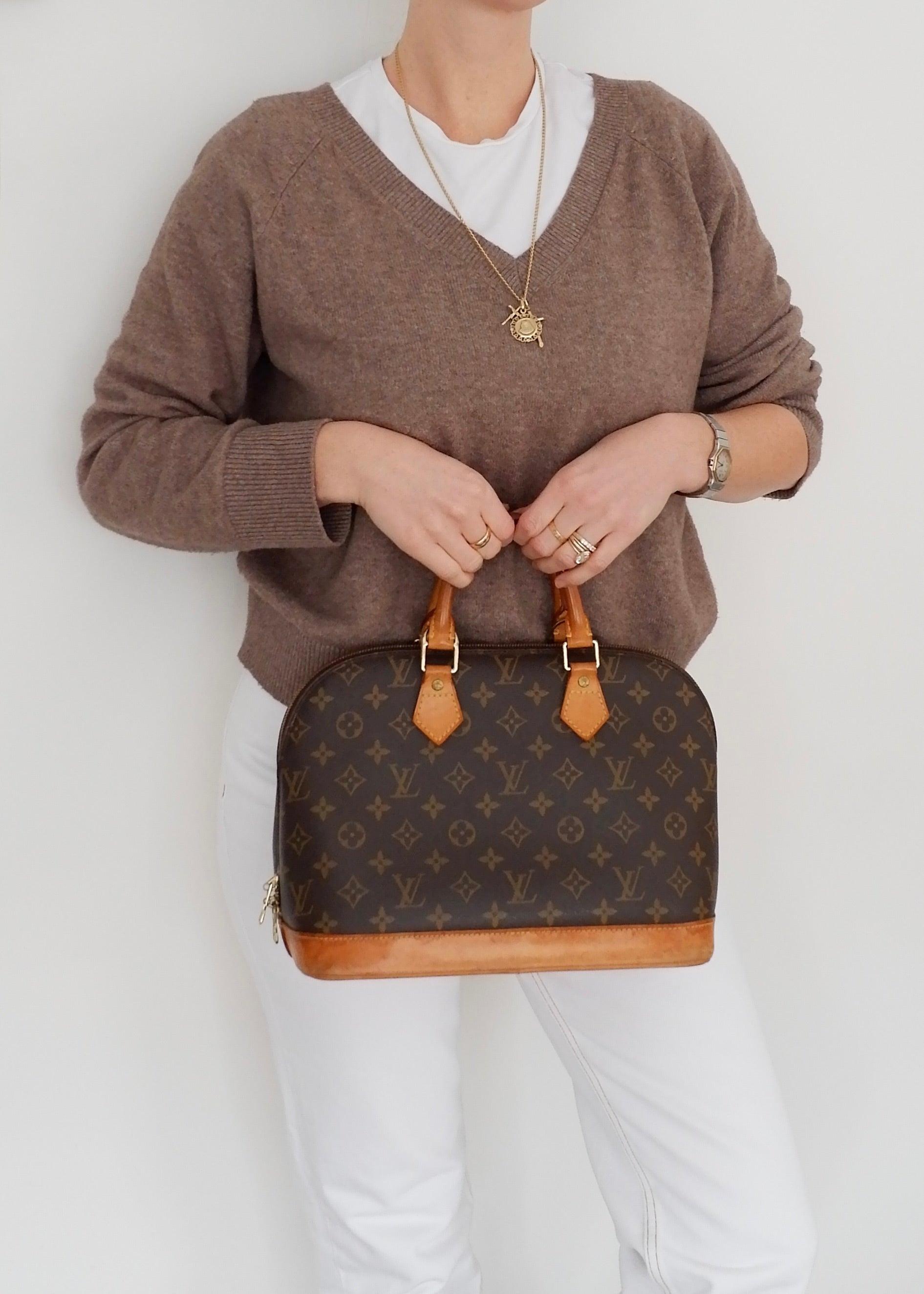Authentic Preowned Louis Vuitton Monogram Alma Handbag
