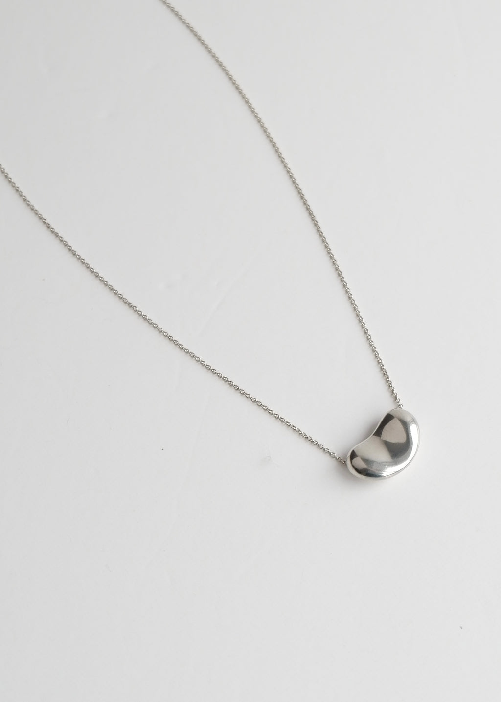 Authentique Collier Tiffany en Argent Grand Haricot d'Occasion