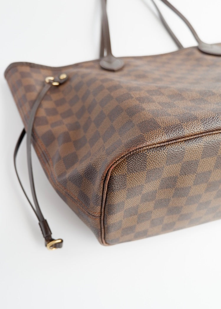 Authentic Preowned Louis Vuitton Damier Ebene Neverfull MM
