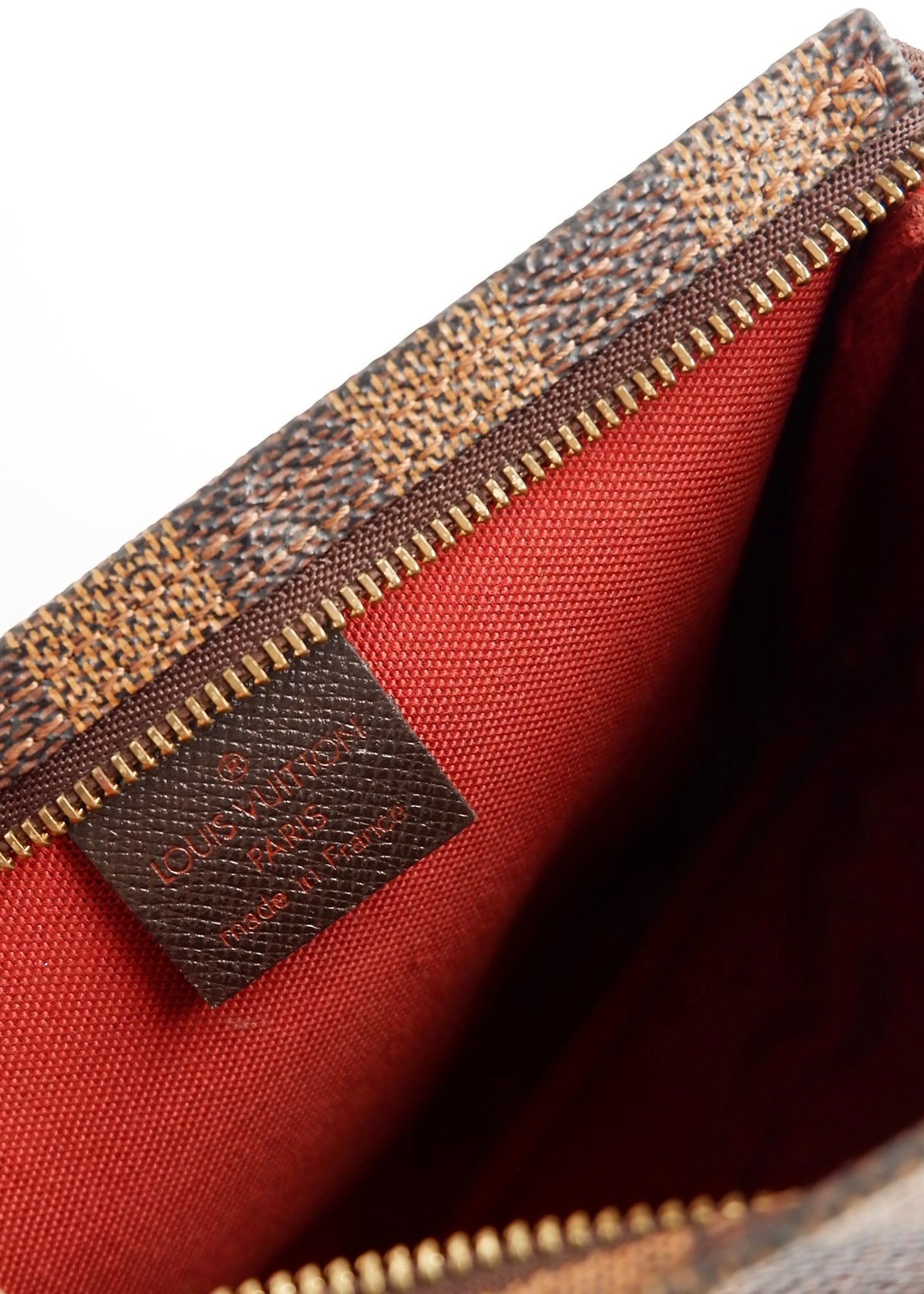 Authentic Preowned Louis Vuitton Damier Ebene Trousse Shoulder Bag