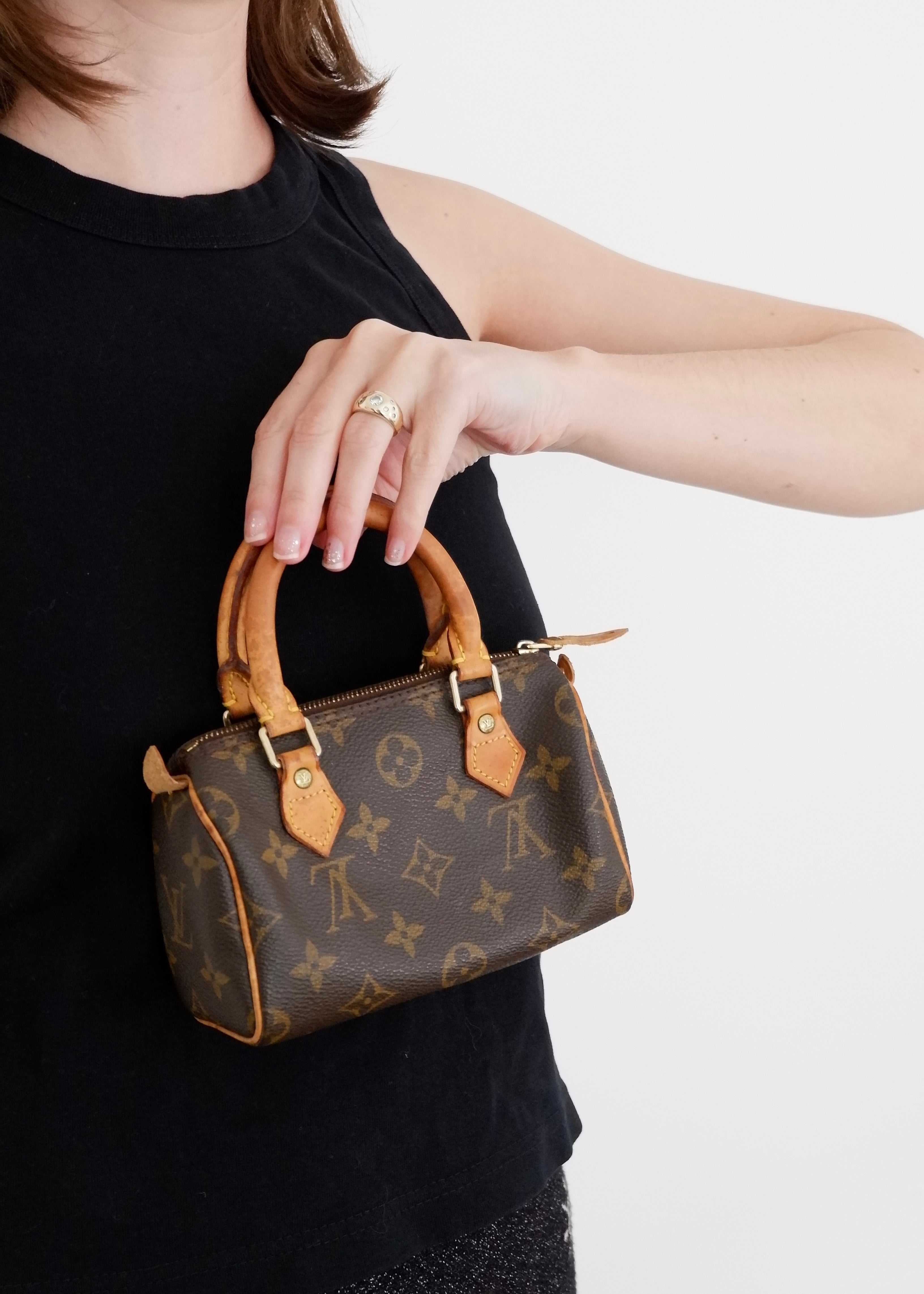 Authentique Louis Vuitton Monogram Nano Speedy d'occasion