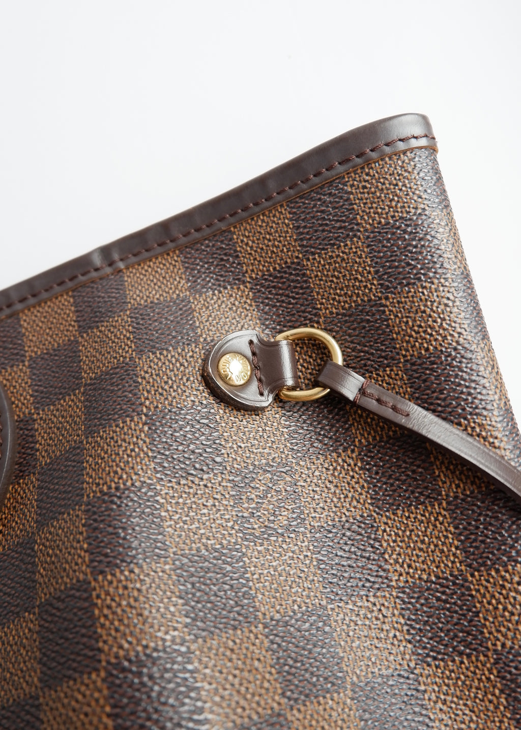 Preowned Louis Vuitton Damier Ebene Neverfull MM