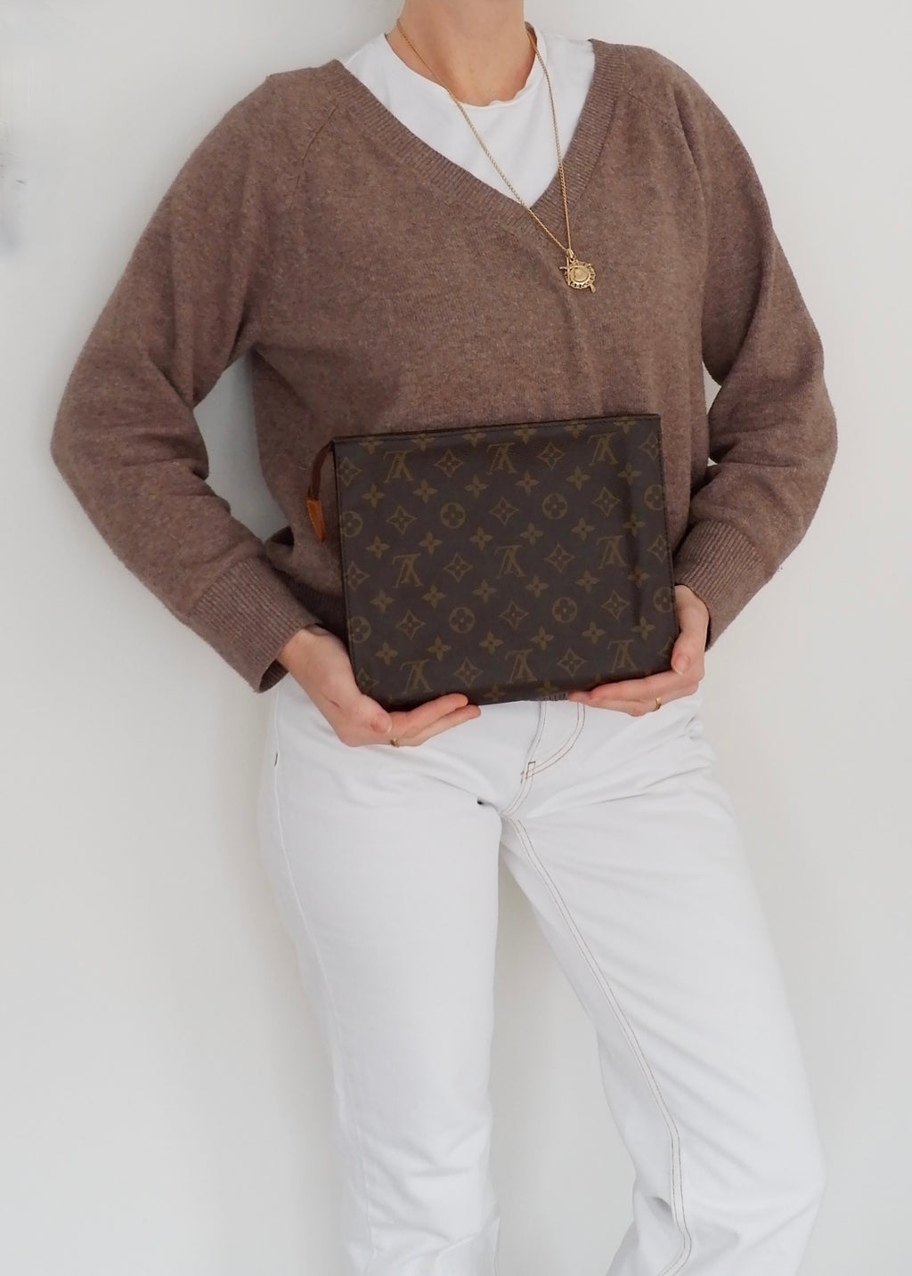Authentic Preowned Vintage Louis Vuitton Monogram Toiletry 26 Pouch