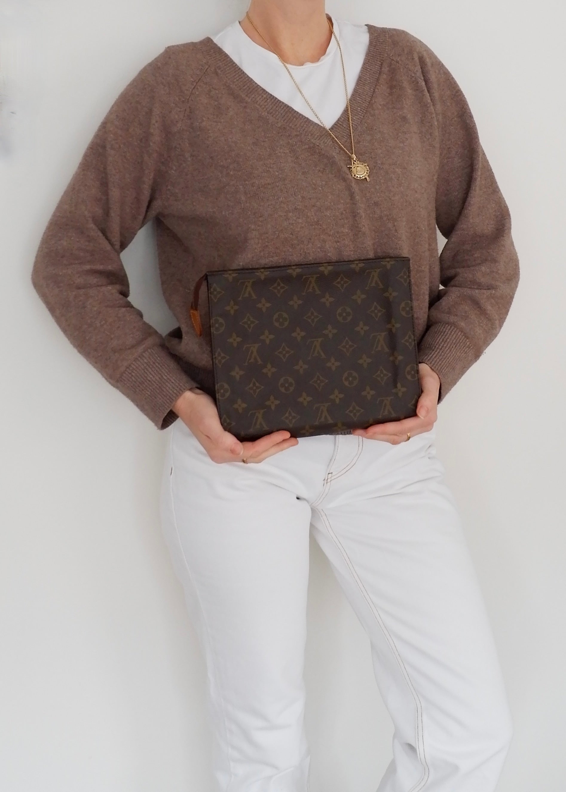 Authentic Preowned Vintage Louis Vuitton Monogram Toiletry 26 Pouch