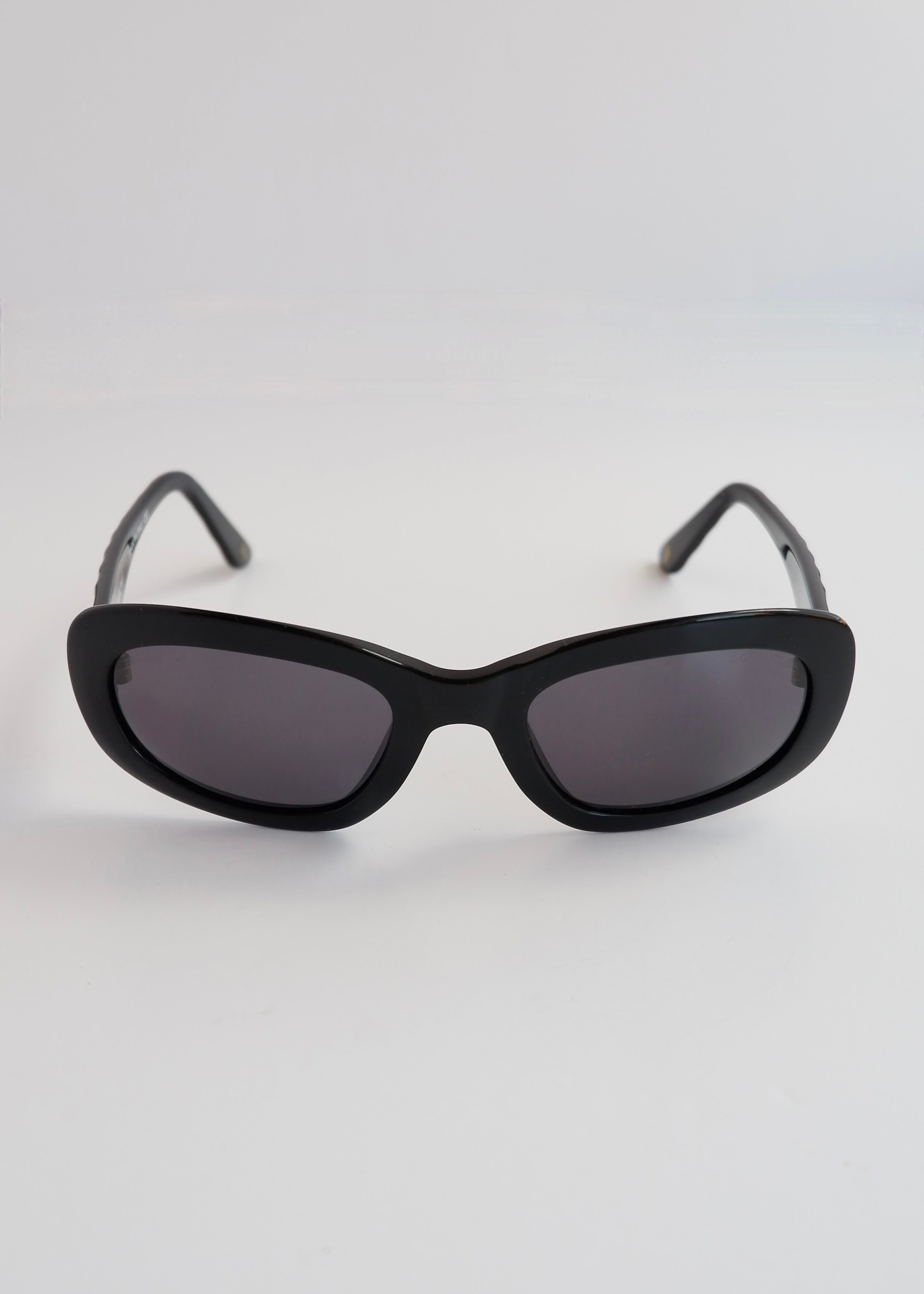 Authentic Preowned Chanel Black CC Logo Sunglasses