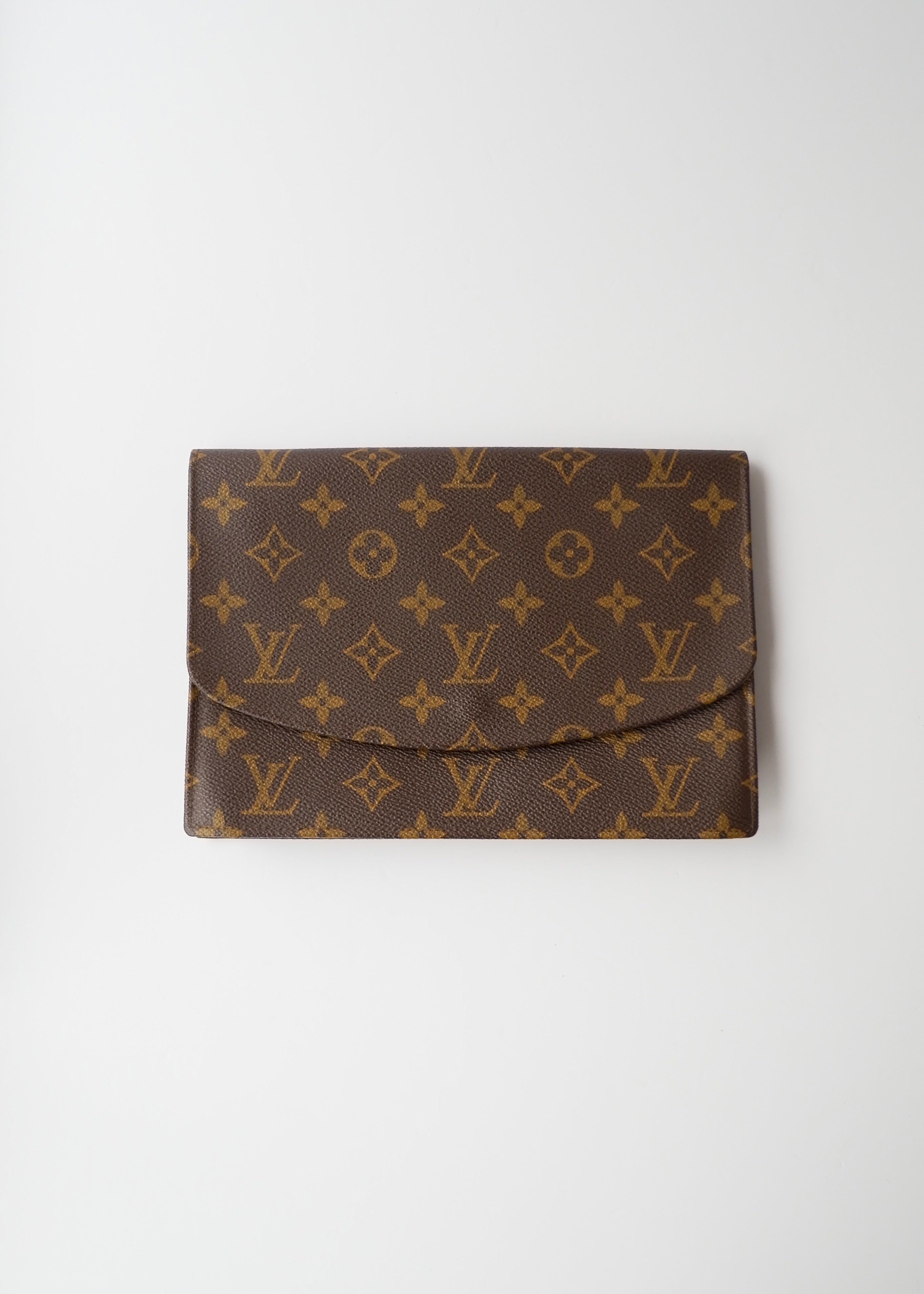 Preowned Vintage Louis Vuitton Monogram Clutch