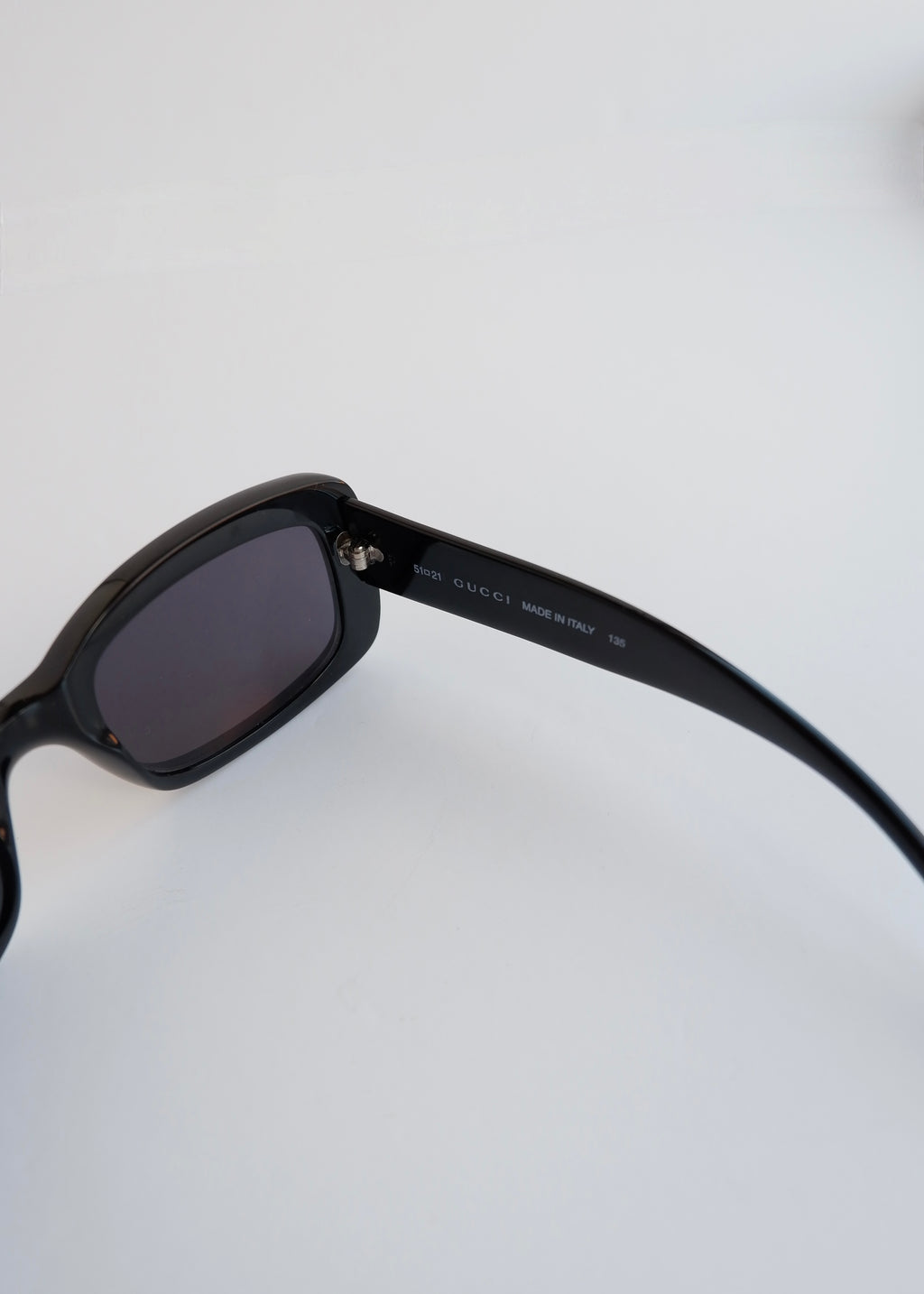 Authentic Preowned Gucci Black GG Logo Square Frame Sunglasses