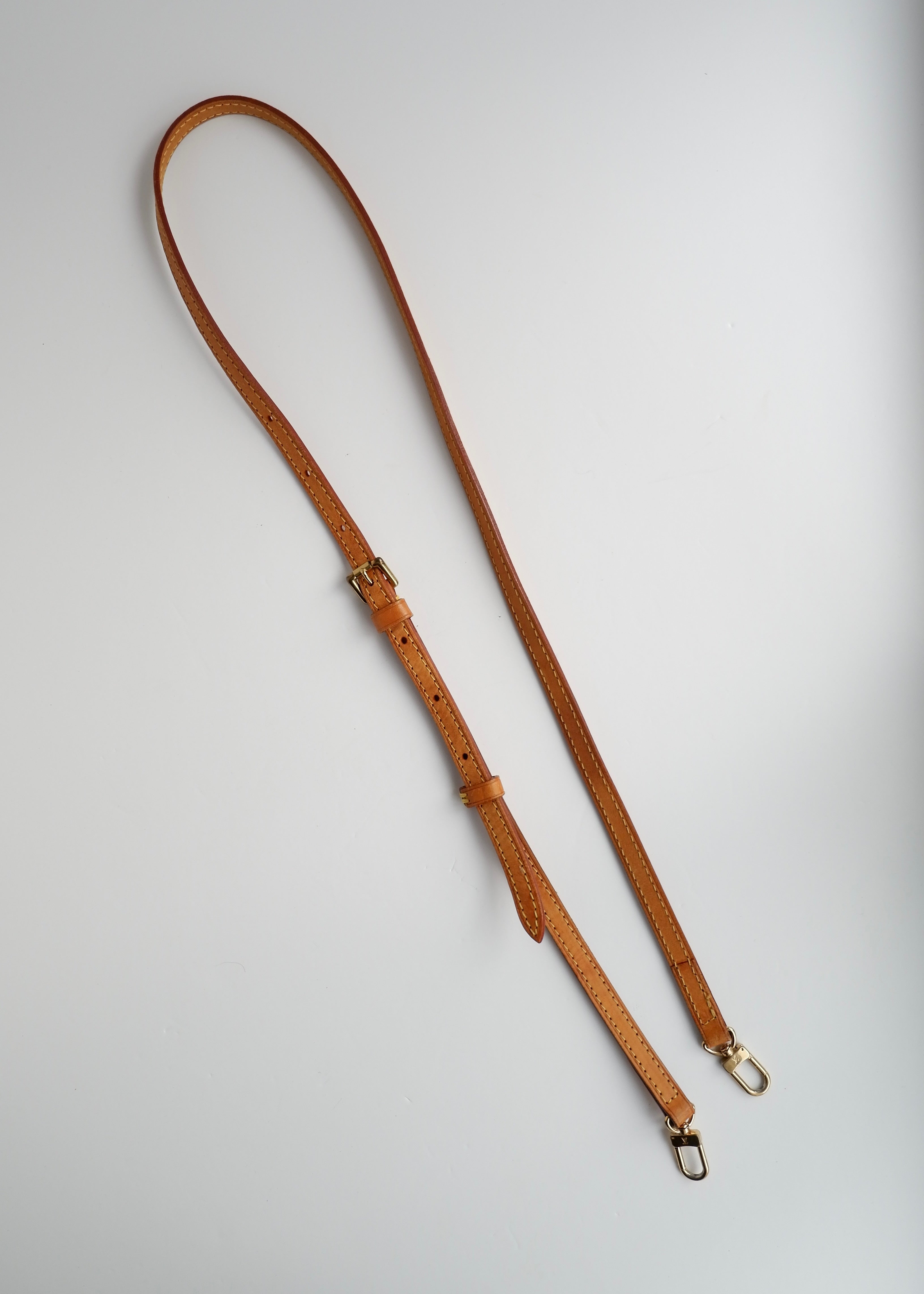 Bandoulière en cuir Louis Vuitton d'occasion authentique