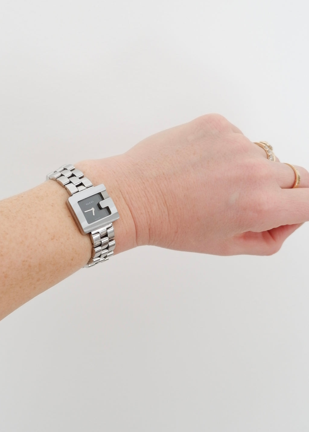 Authentic Preowned Gucci Stainless Steel G Face Watch