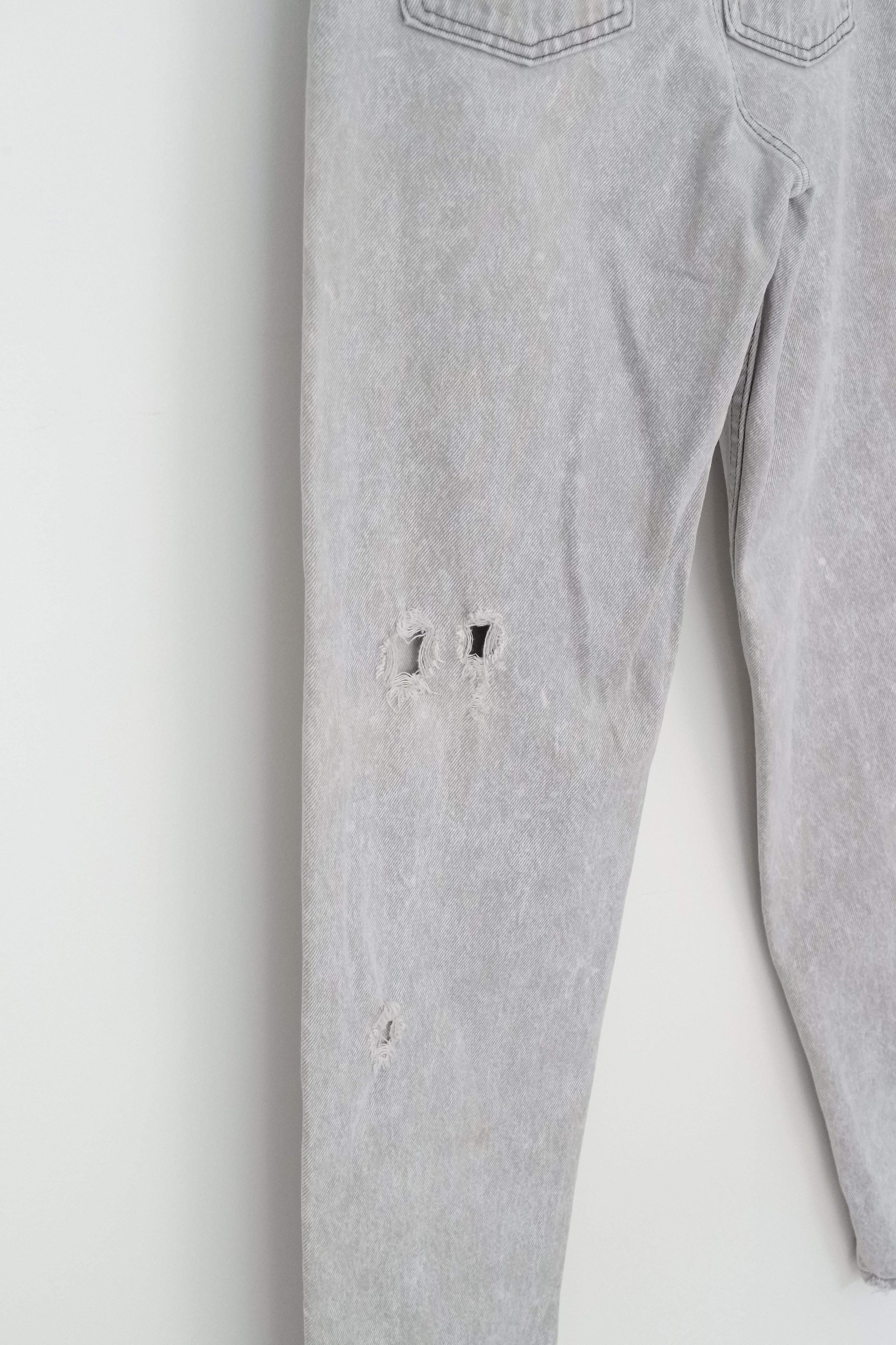 Levis Vintage 550 Grey Acid Wash Jeans - 26