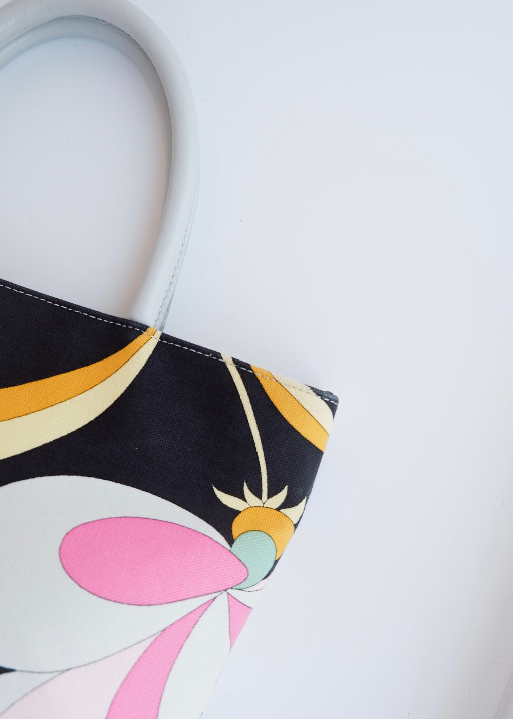 Authentique sac à main Emilio Pucci multicolore d'occasion