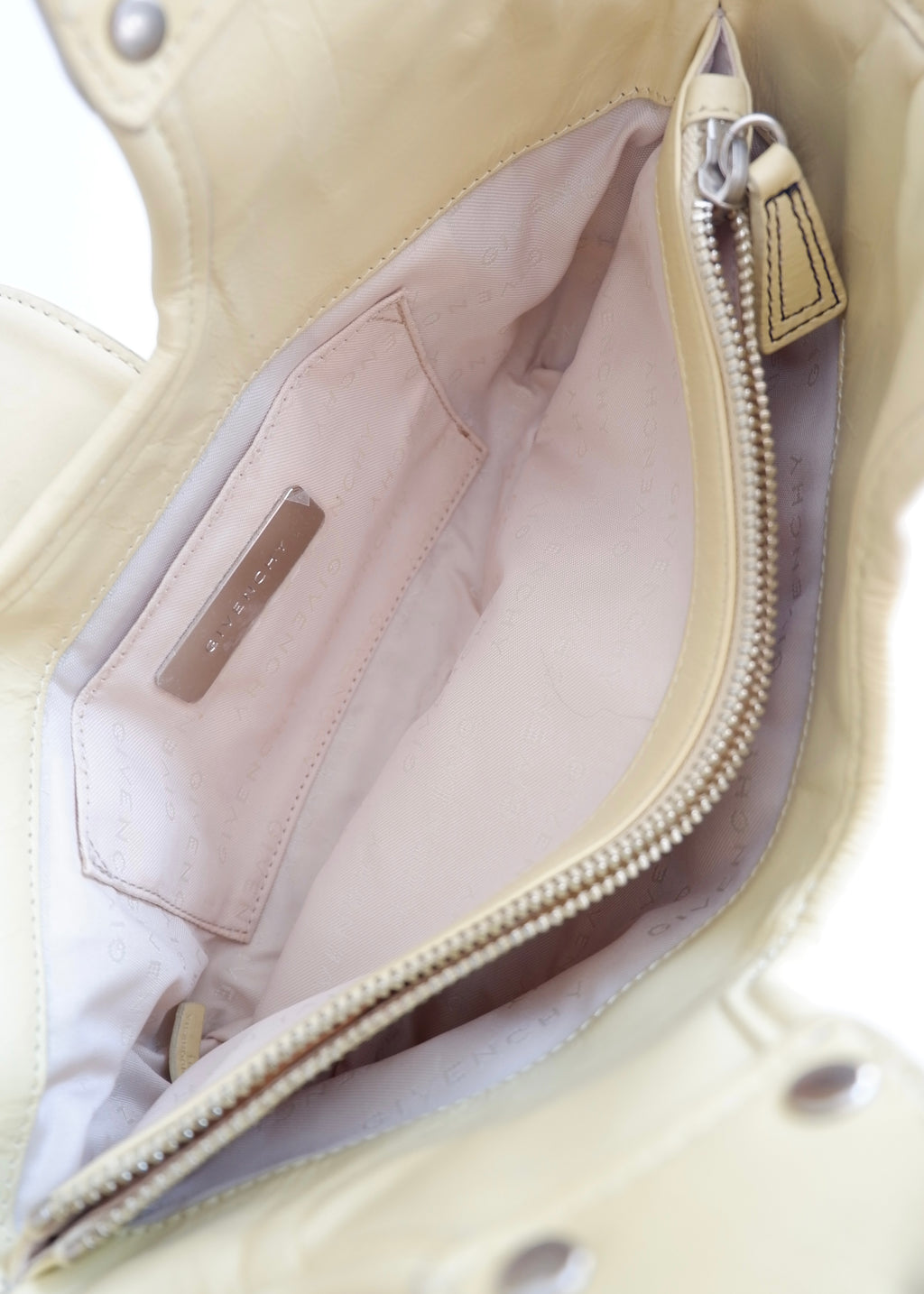 Preowned Givenchy Yellow Leather Small Handbag