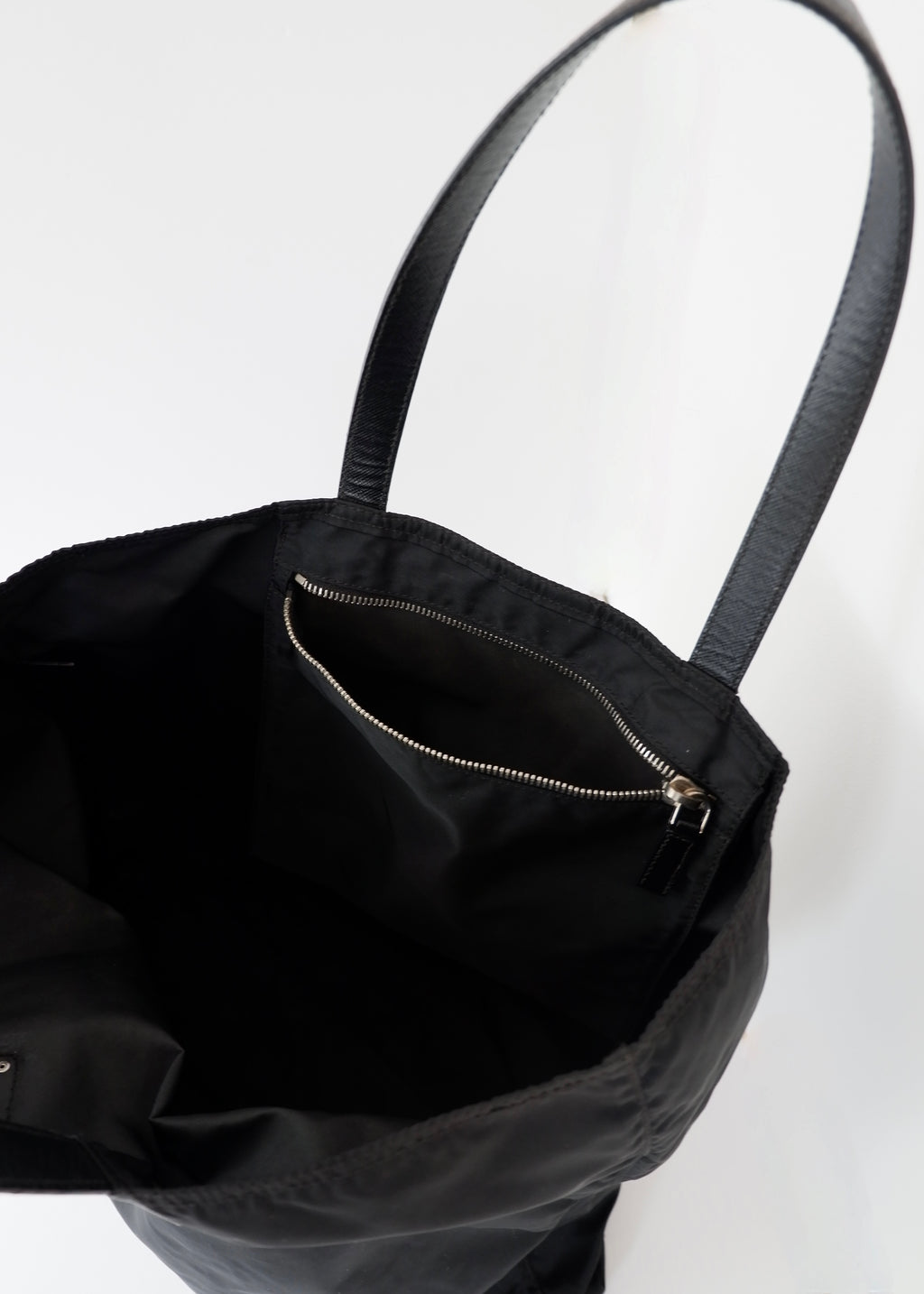 Authentic Preowned Prada Black Nylon Tote Bag