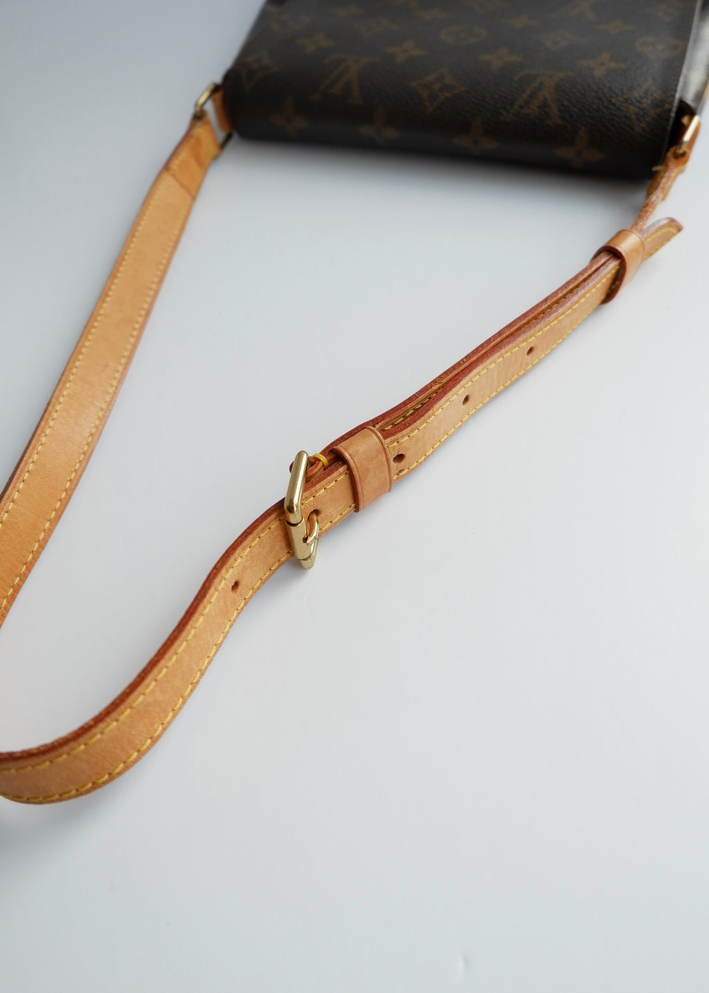 Preowned Louis Vuitton Brown Monogram Musette Tango Salsa Shoulder Bag