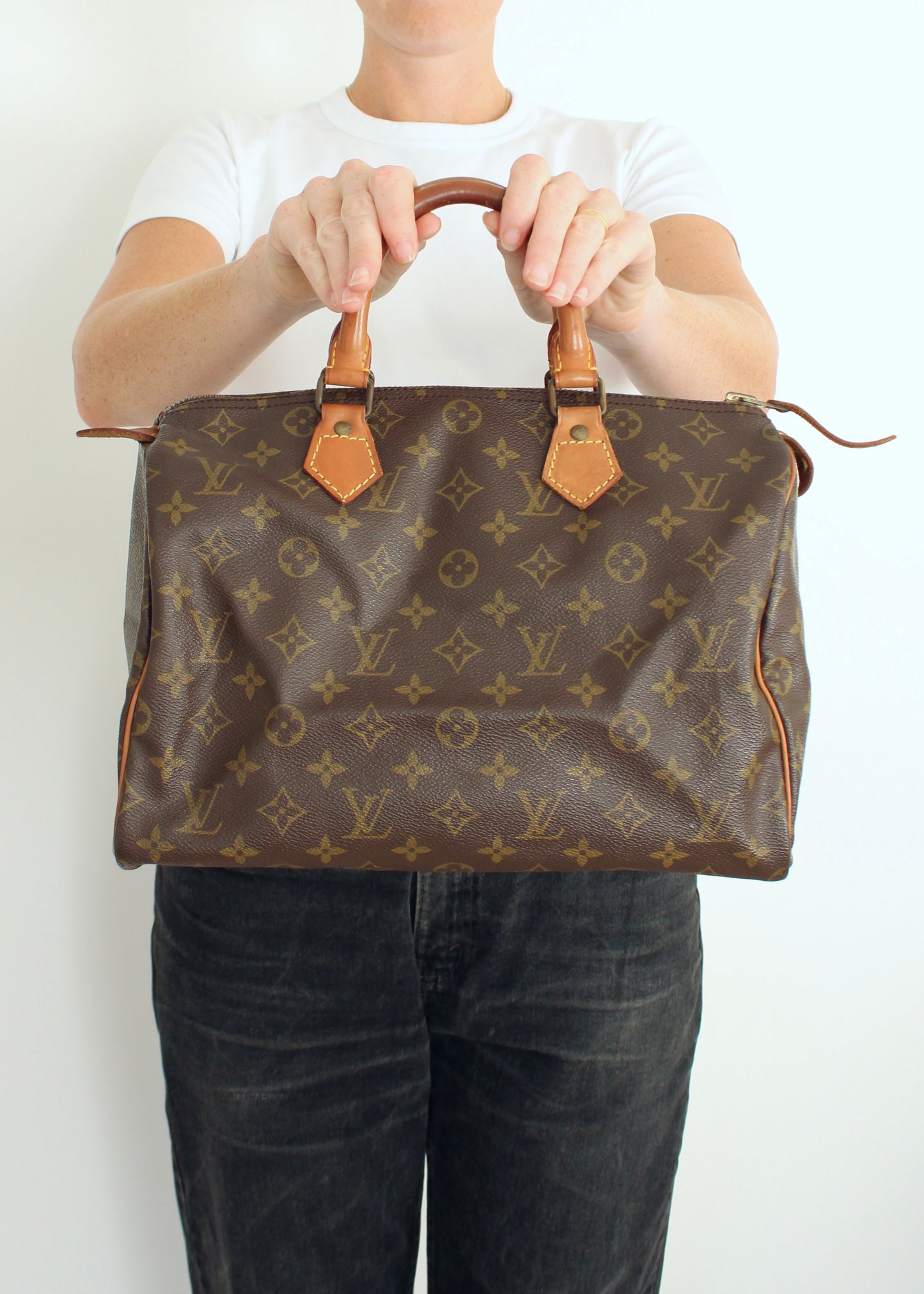 Authentic Preowned Vintage Louis Vuitton Monogram Speedy 30 Handbag