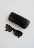 Authentic Preowned Chanel Black CC Logo Sunglasses