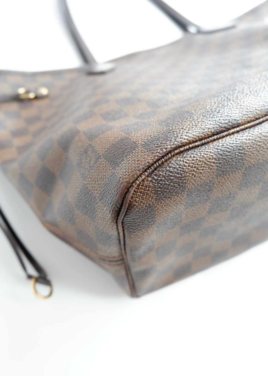 Preowned Louis Vuitton Damier Ebene Neverfull MM
