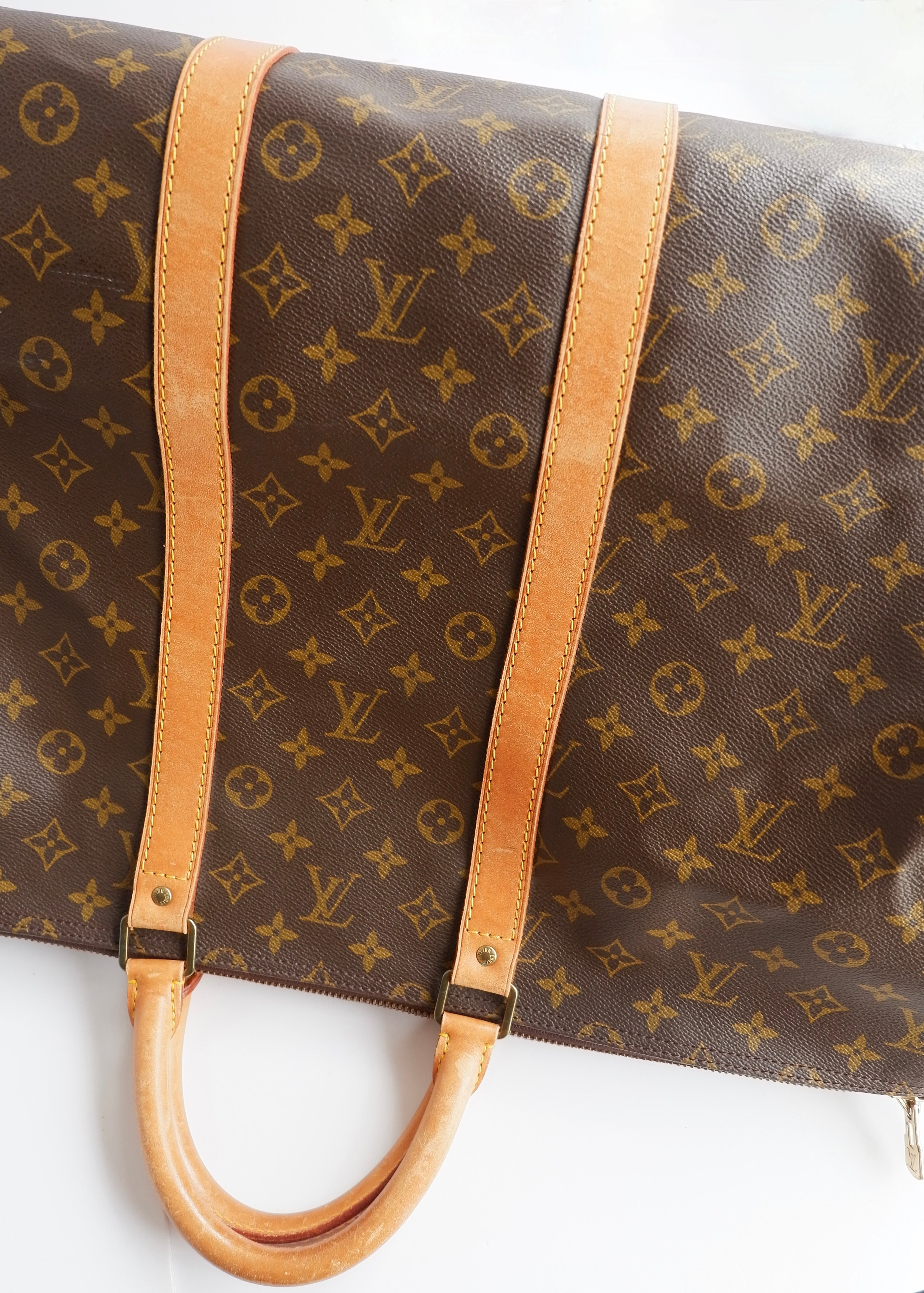 Authentique Louis Vuitton Monogram Keepall 55 d'occasion