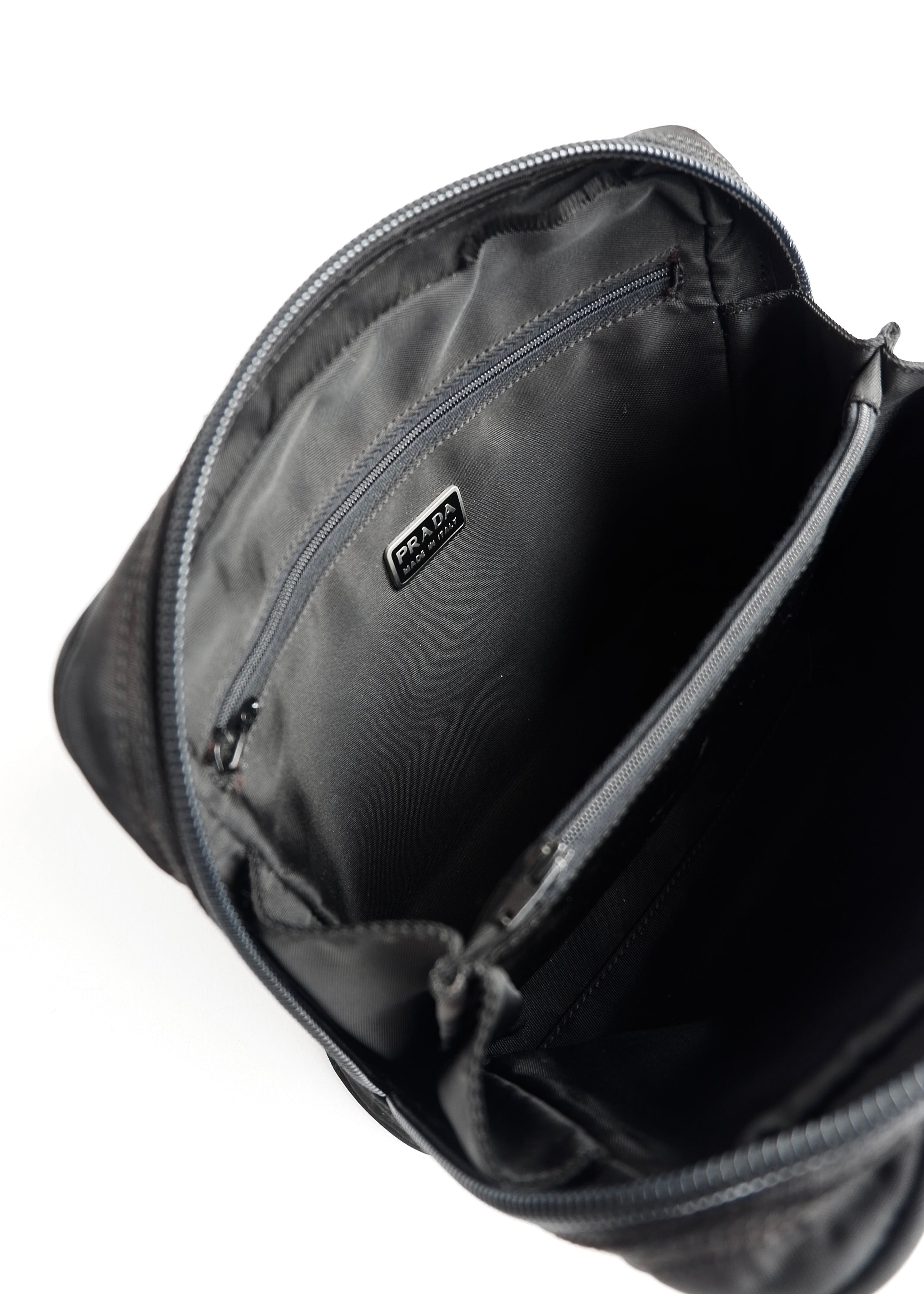 Authentic Preowned Prada Black Nylon Pouch