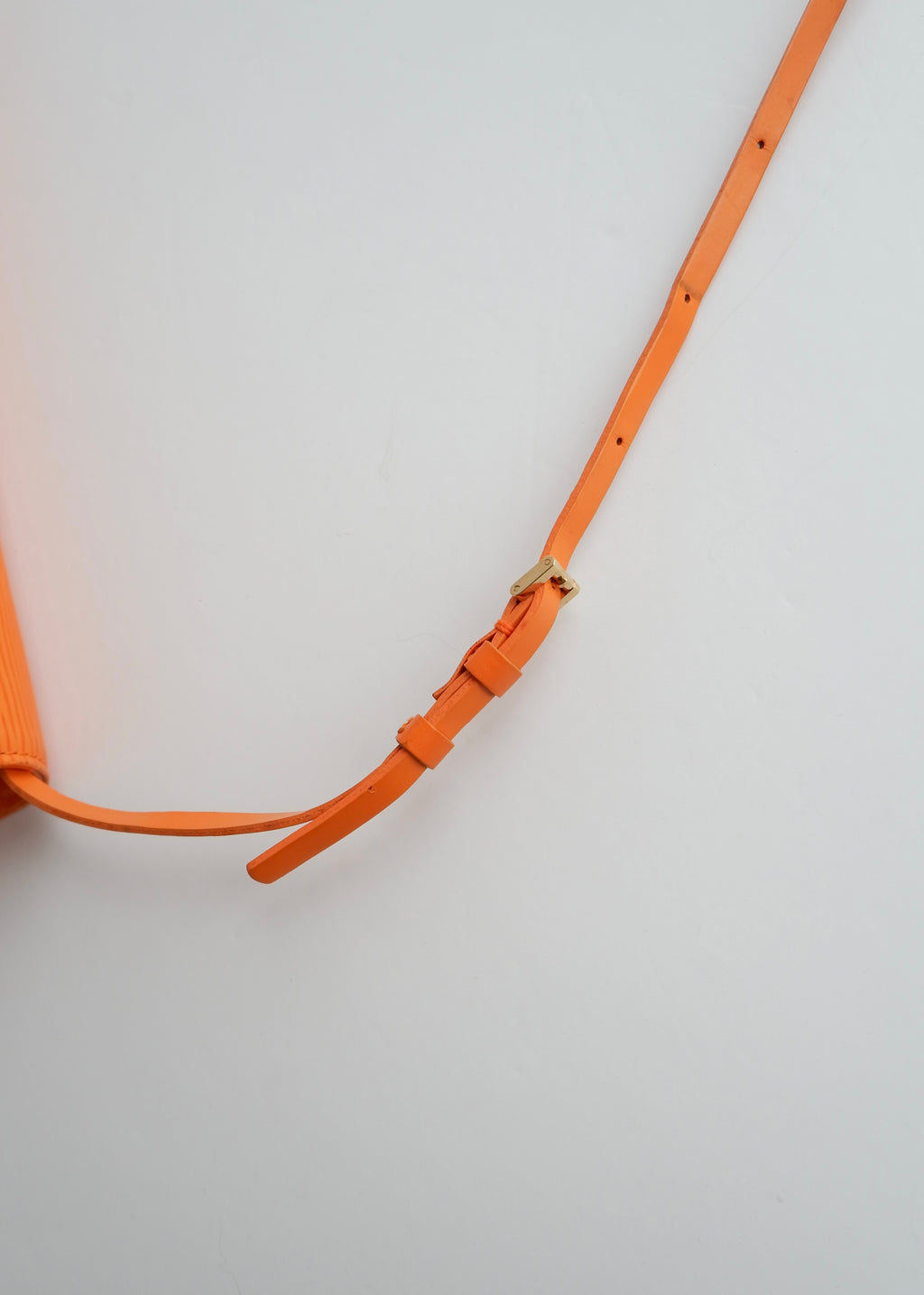 Authentic Preowned Louis Vuitton Orange Epi Leather Honfleur Shoulder Bag