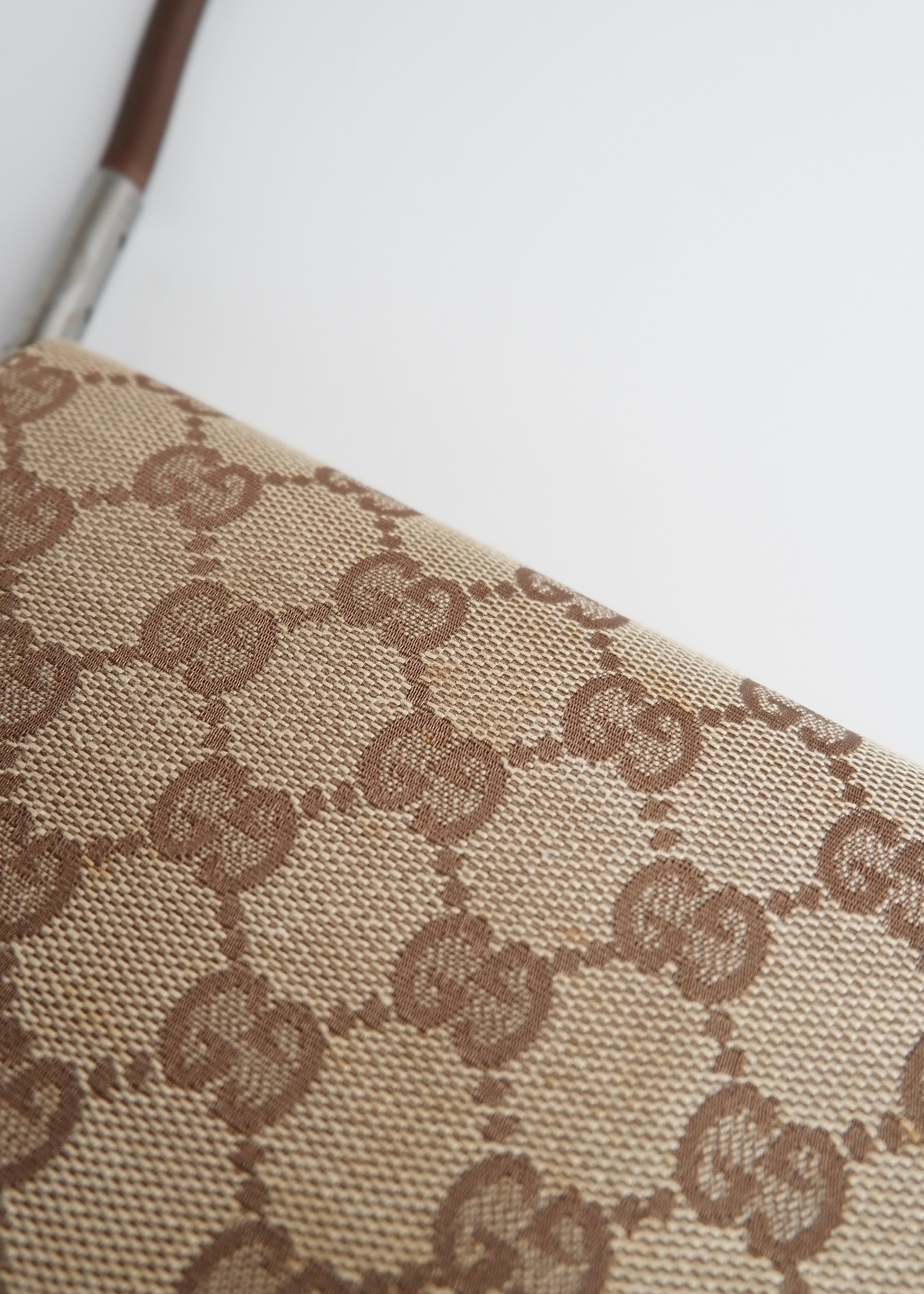 Authentic Preowned Gucci Brown GG Canvas Shoulder Bag