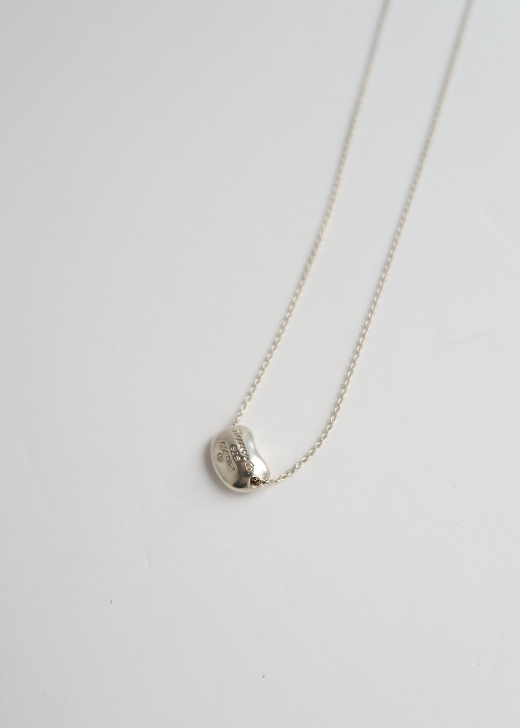 Authentique Collier Tiffany Cœur en Argent avec Boîte