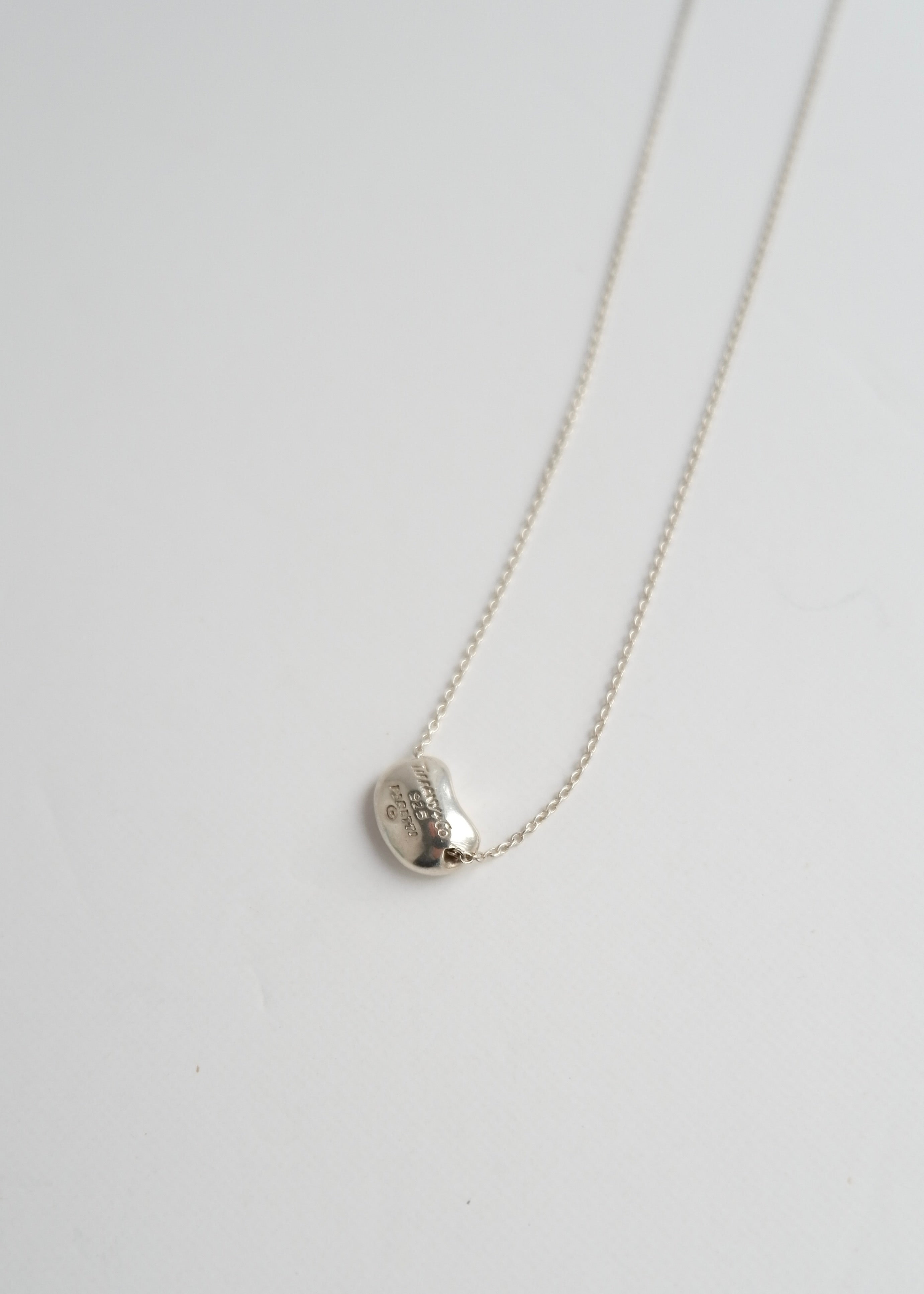 Authentique Collier Tiffany Cœur en Argent avec Boîte