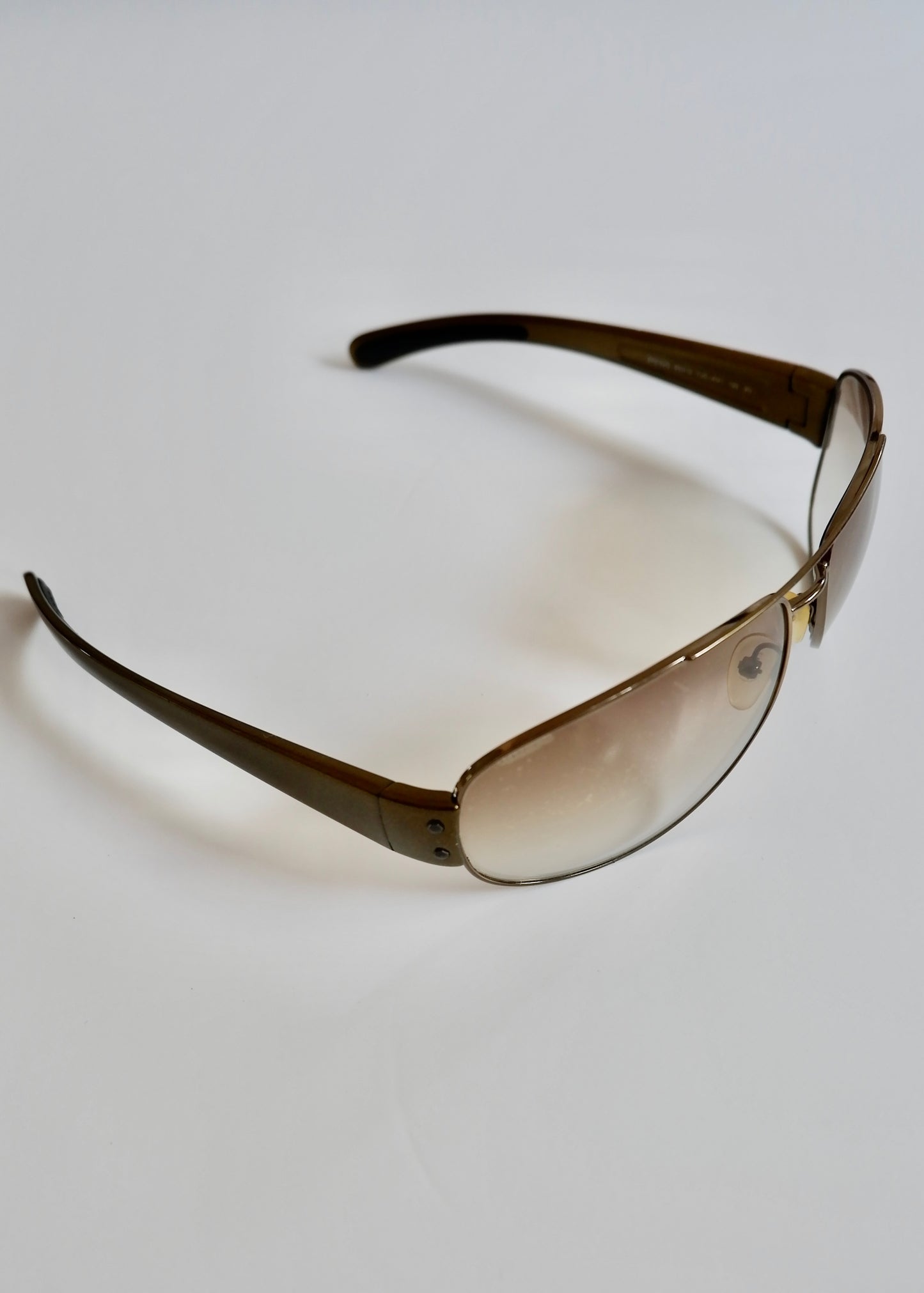 Authentic Preowned Prada Brown Metal Frame Sunglasses