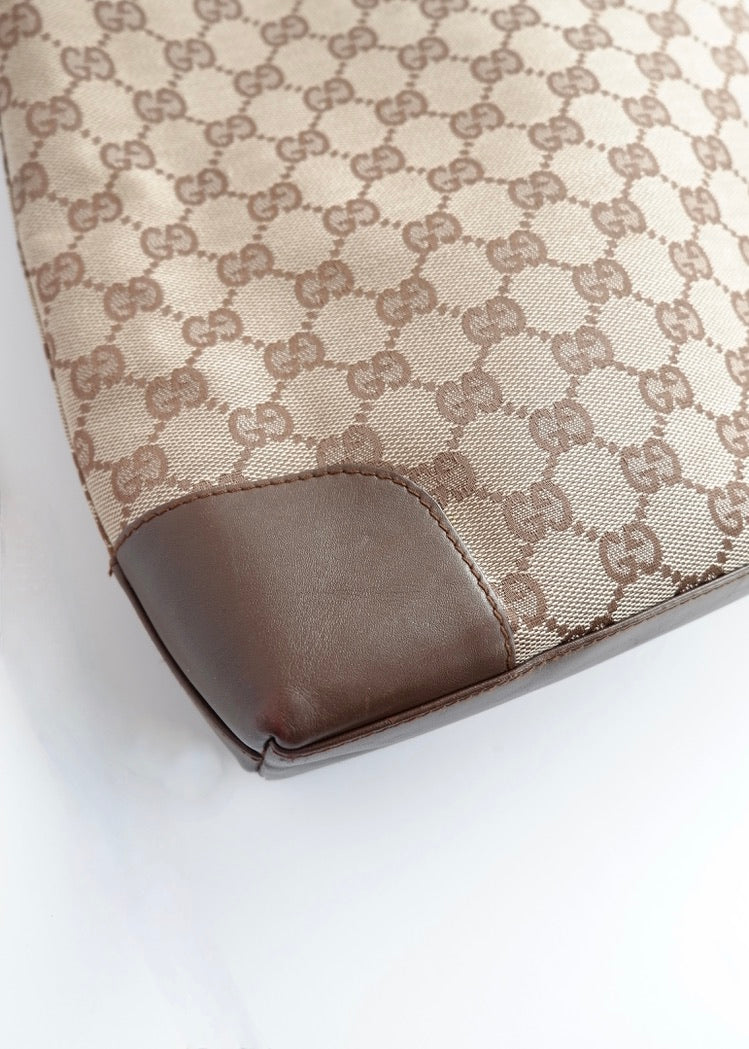 Authentic Preowned Gucci Brown GG Canvas Shoulder Bag