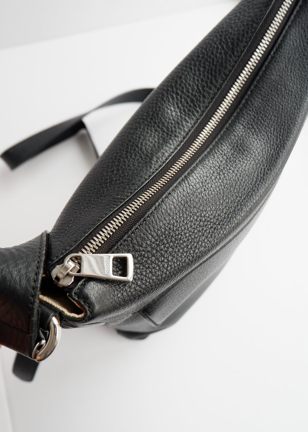 Authentic Preowned Gucci Black Leather Soho Crossbody