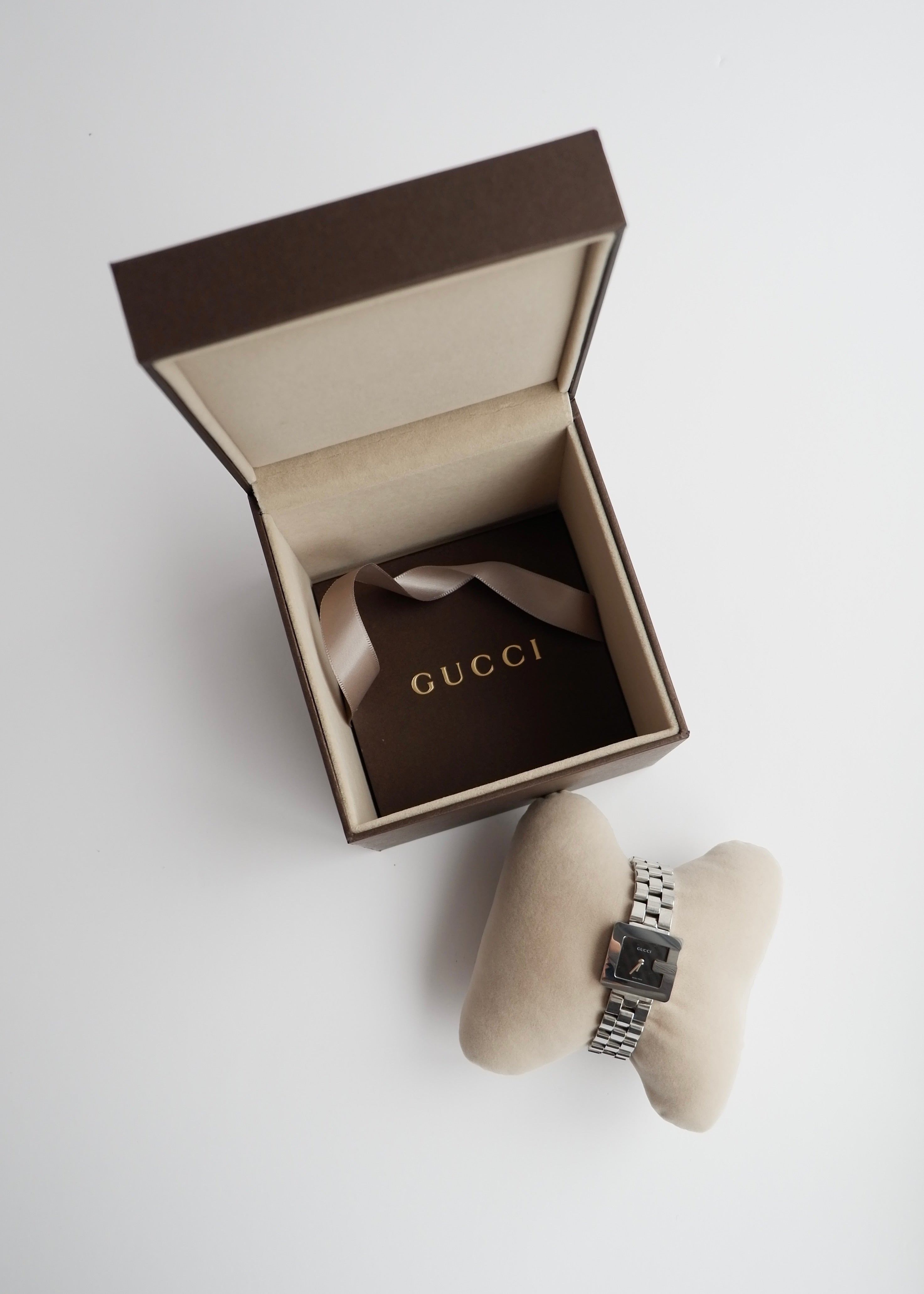 Authentic Preowned Gucci Stainless Steel G Face Watch