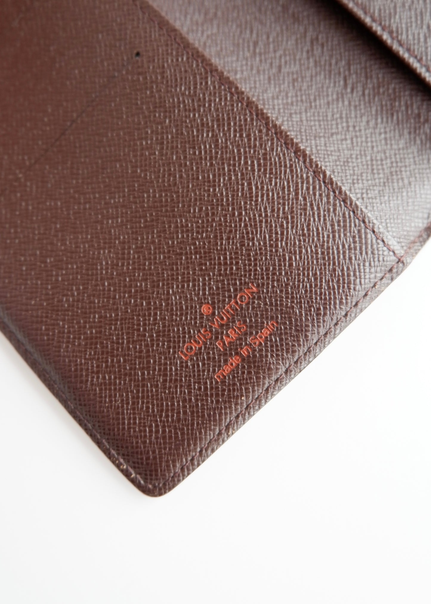 Authentic Preowned Louis Vuitton Damier Ebene Bi-Fold Long Wallet