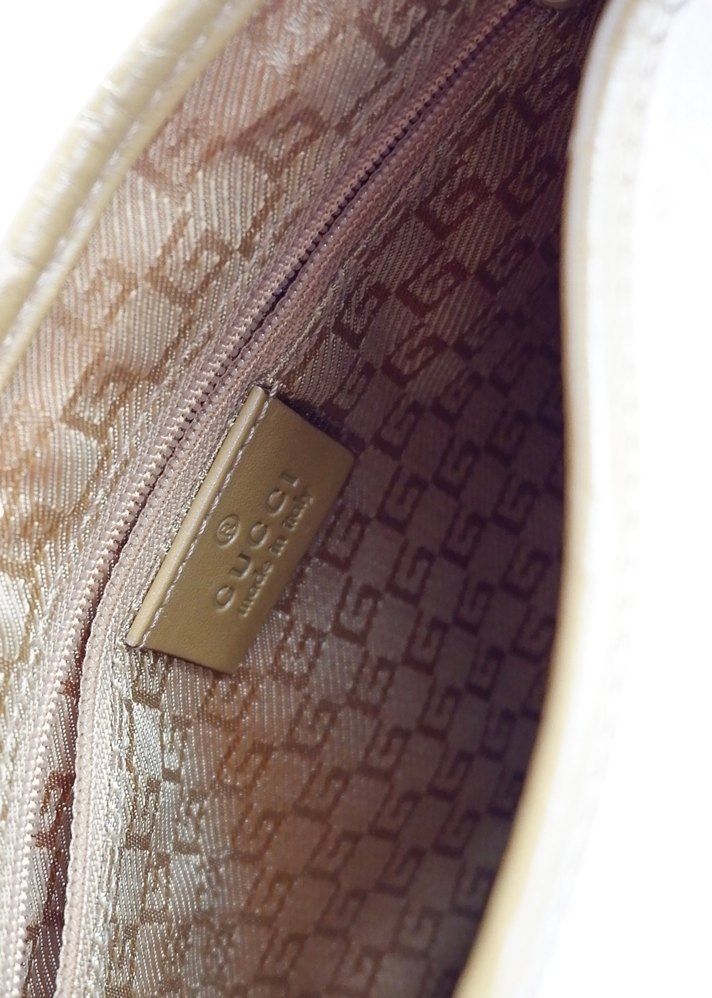 Authentic Preowned Gucci Purple/Tan Suede/Leather Jackie Shoulder Bag