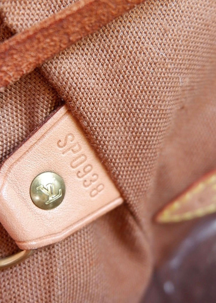 Preowned Vintage Louis Vuitton Monogram Montsouris MM Backpack