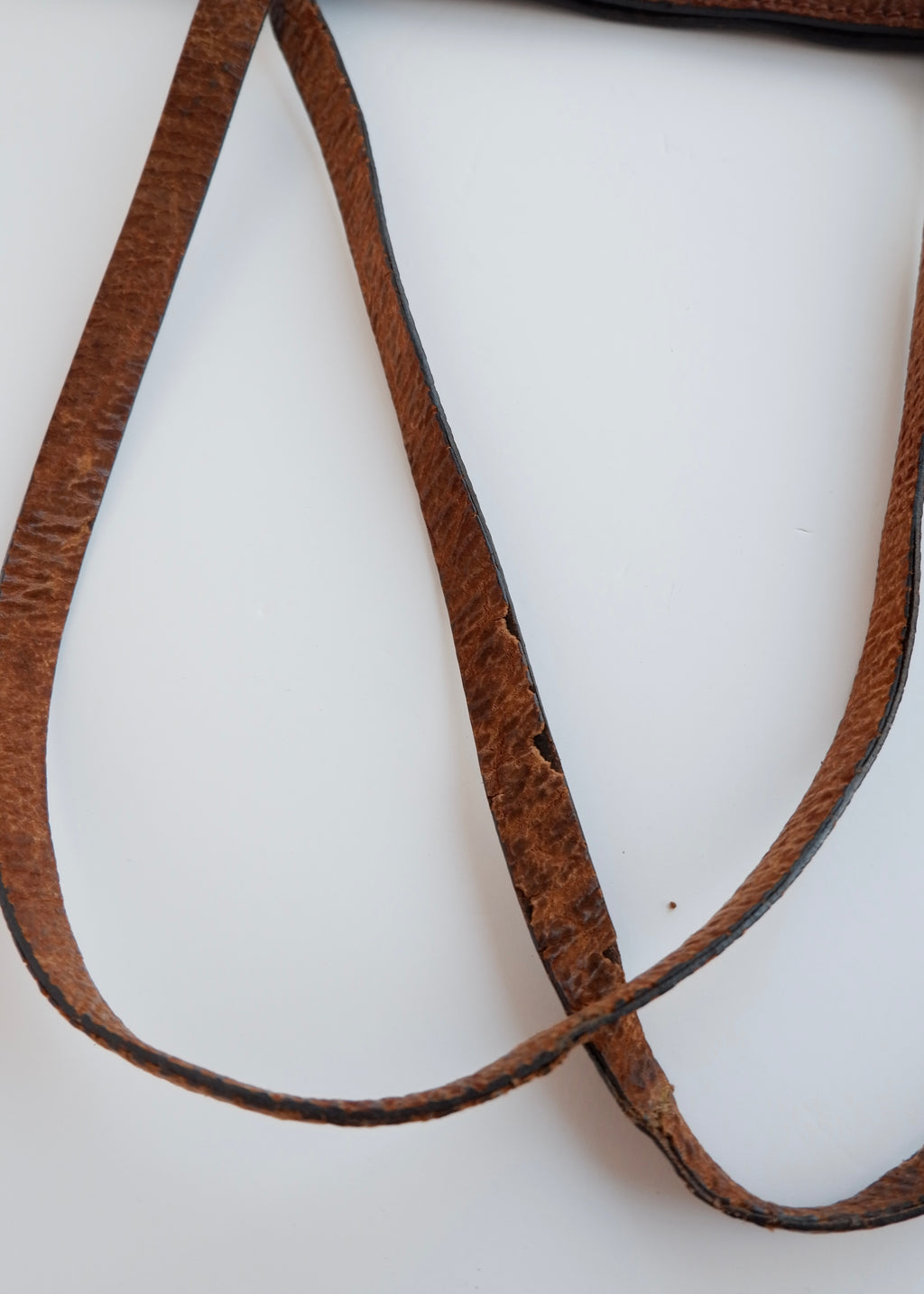 Sac cabas Prada authentique d'occasion en daim marron